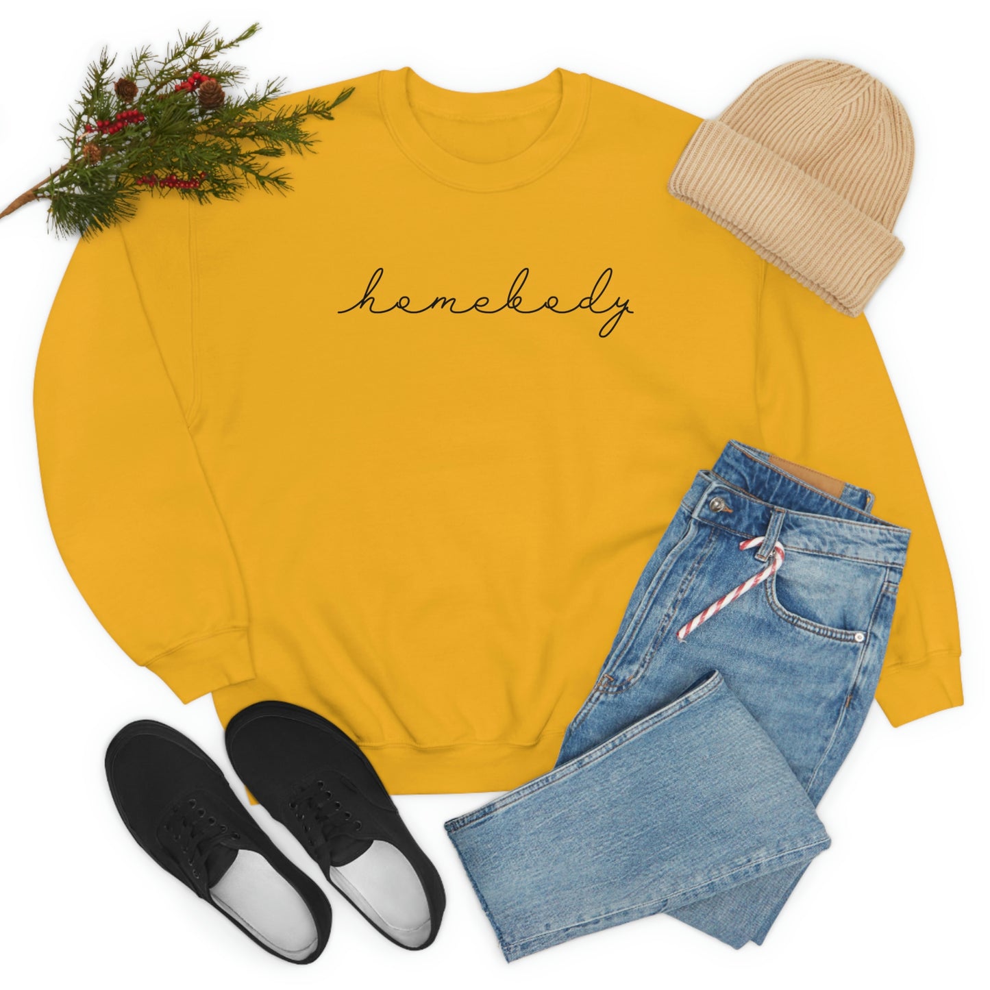"Homebody" Unisex Heavy Blend™ Crewneck Sweatshirt
