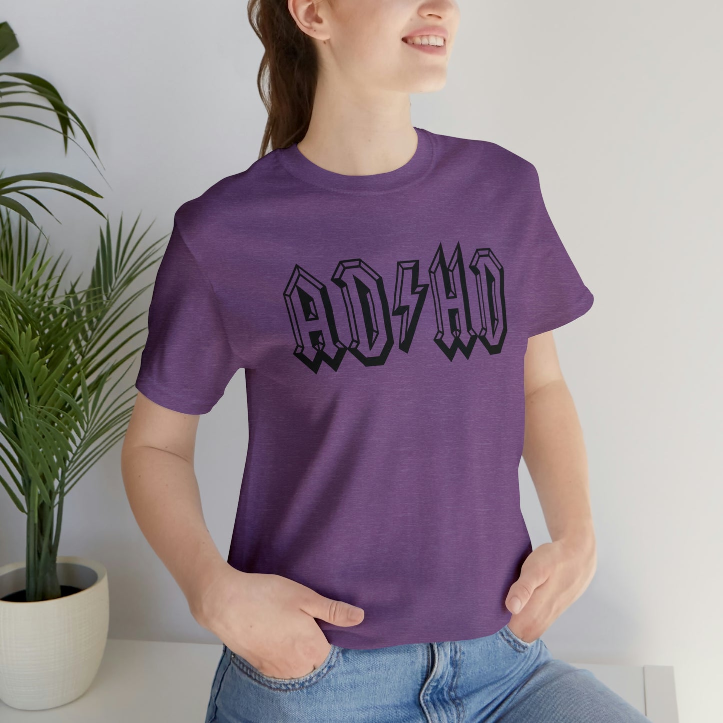 "ADHD" Bella Canvas Short Sleeve Tee