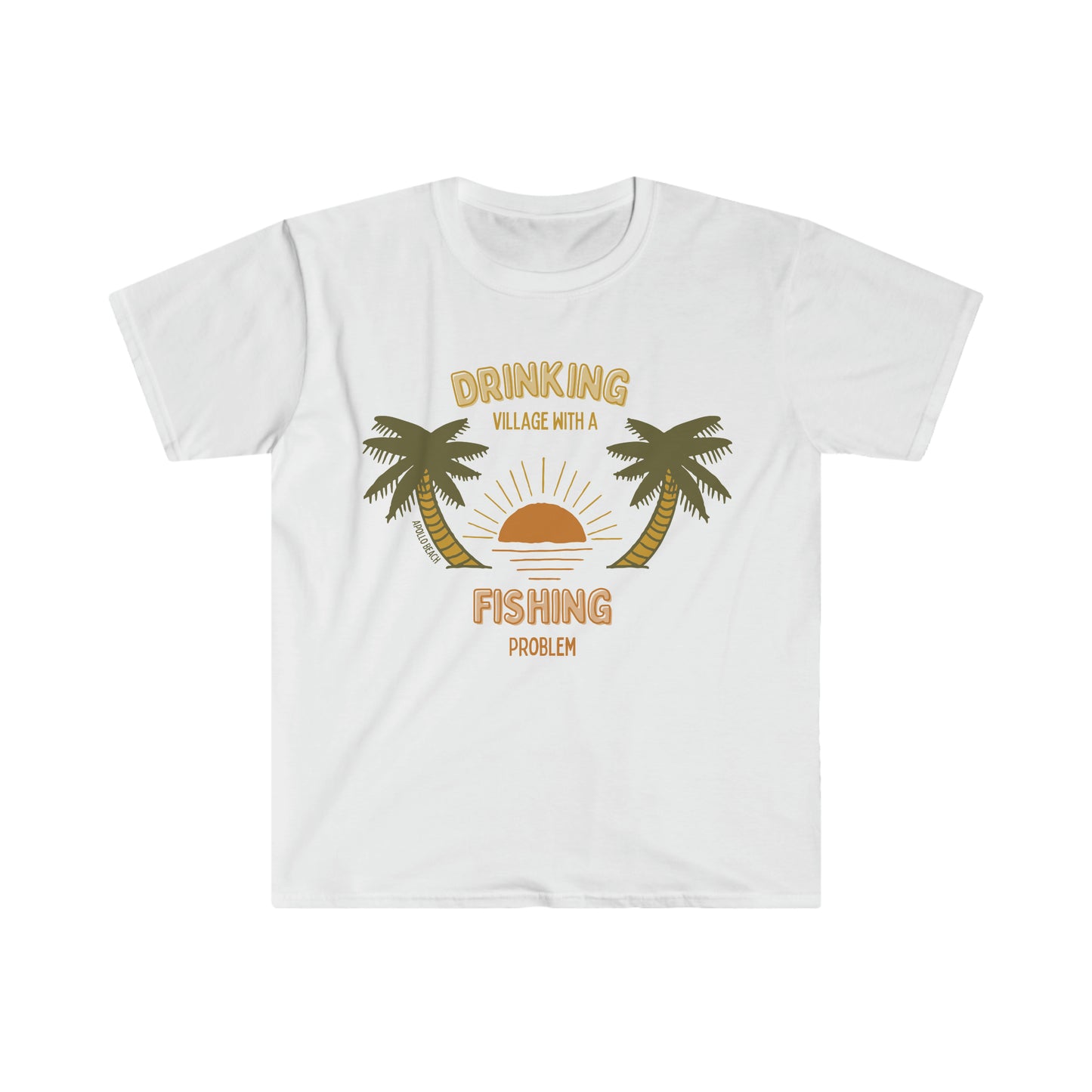 "Fishing Problem" Gildan Unisex Softstyle T-Shirt