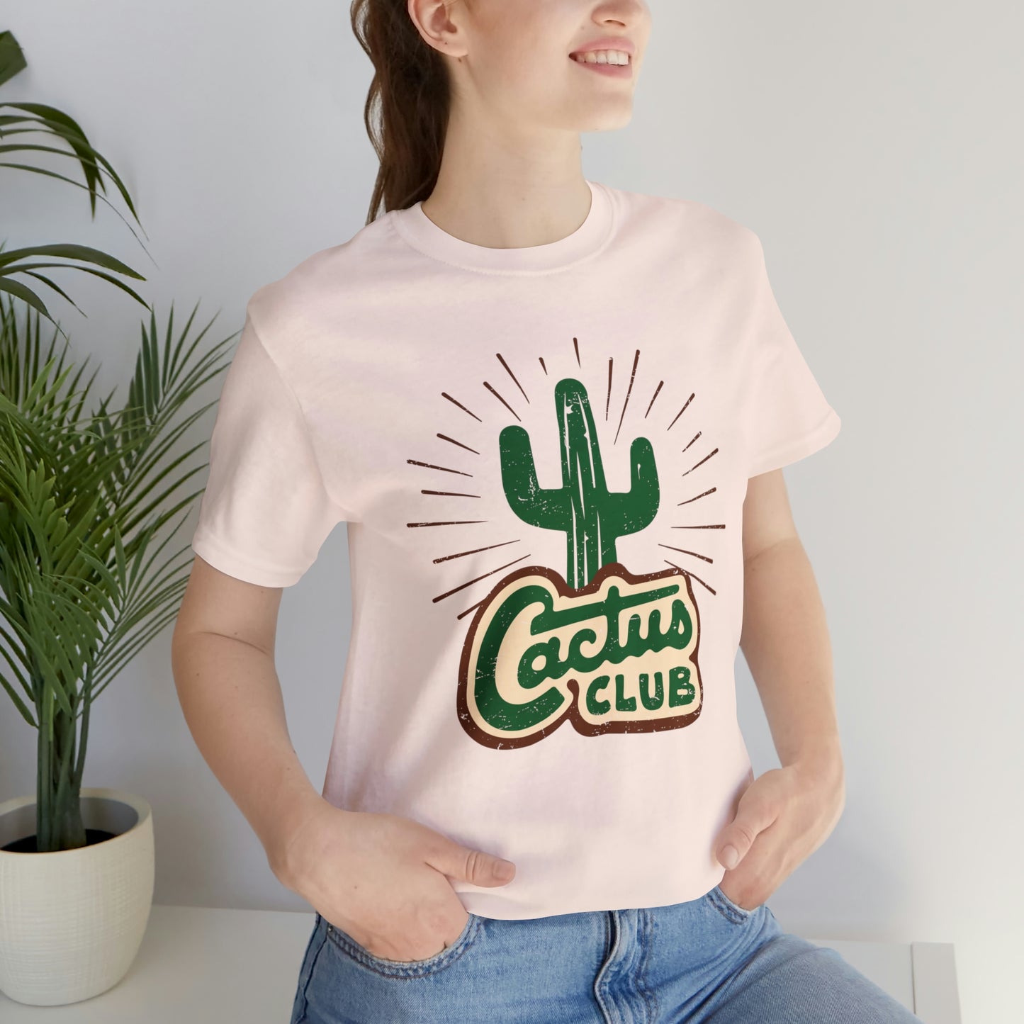 "Cactus Club" Bella Canvas Short Sleeve Tee