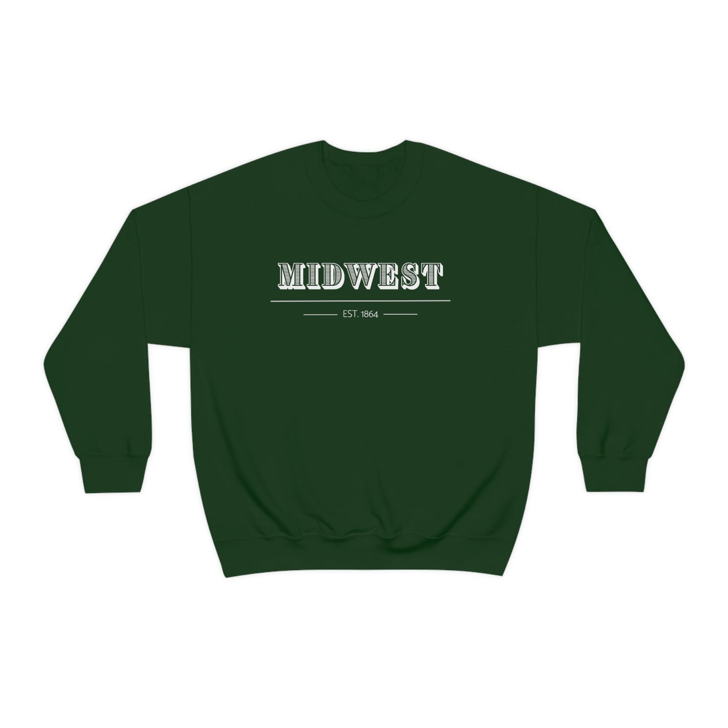 "Midwest" Unisex Heavy Blend™ Crewneck Sweatshirt