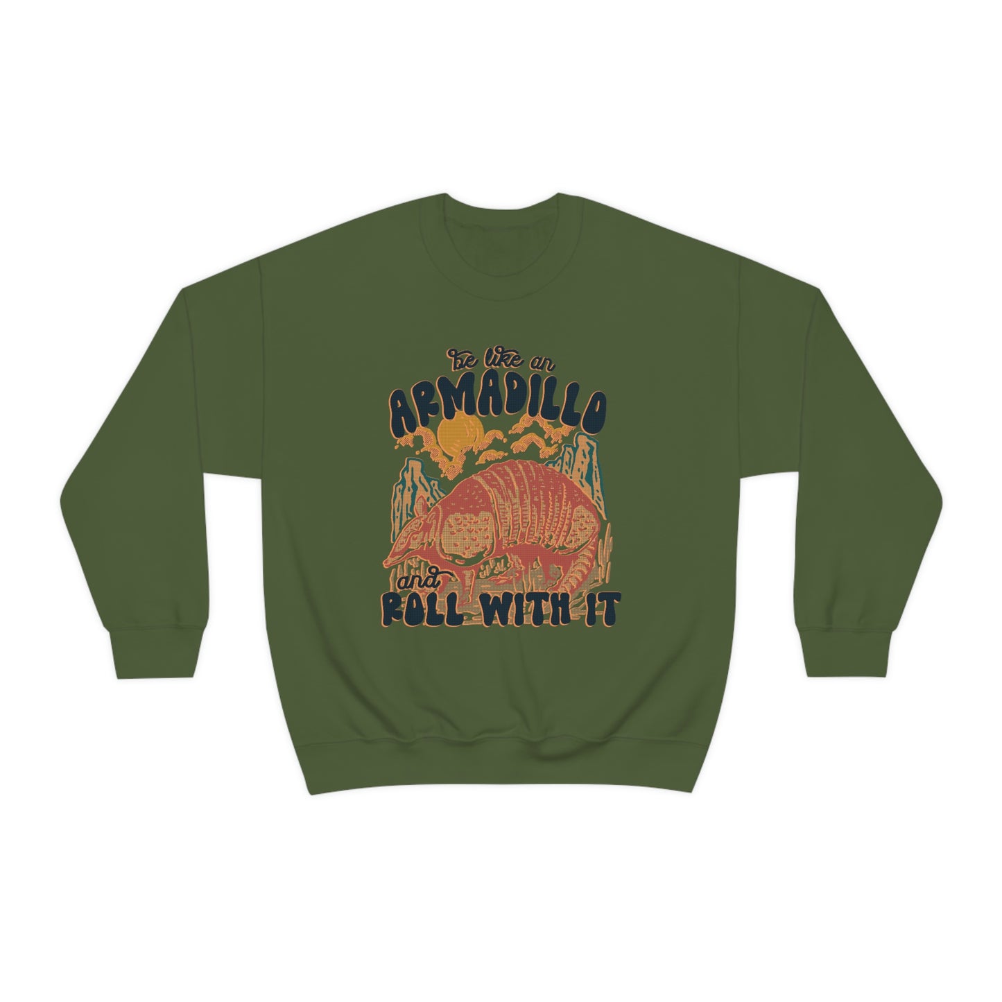 "Armadillo" Unisex Heavy Blend™ Crewneck Sweatshirt