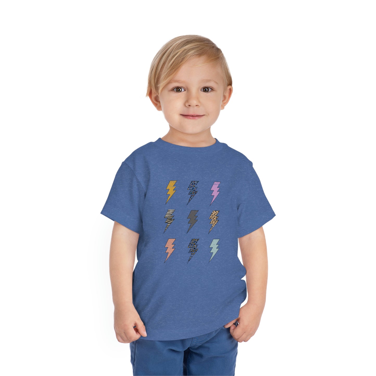 "Lightning Bolt" Toddler Short Sleeve Tee (2T-5T)