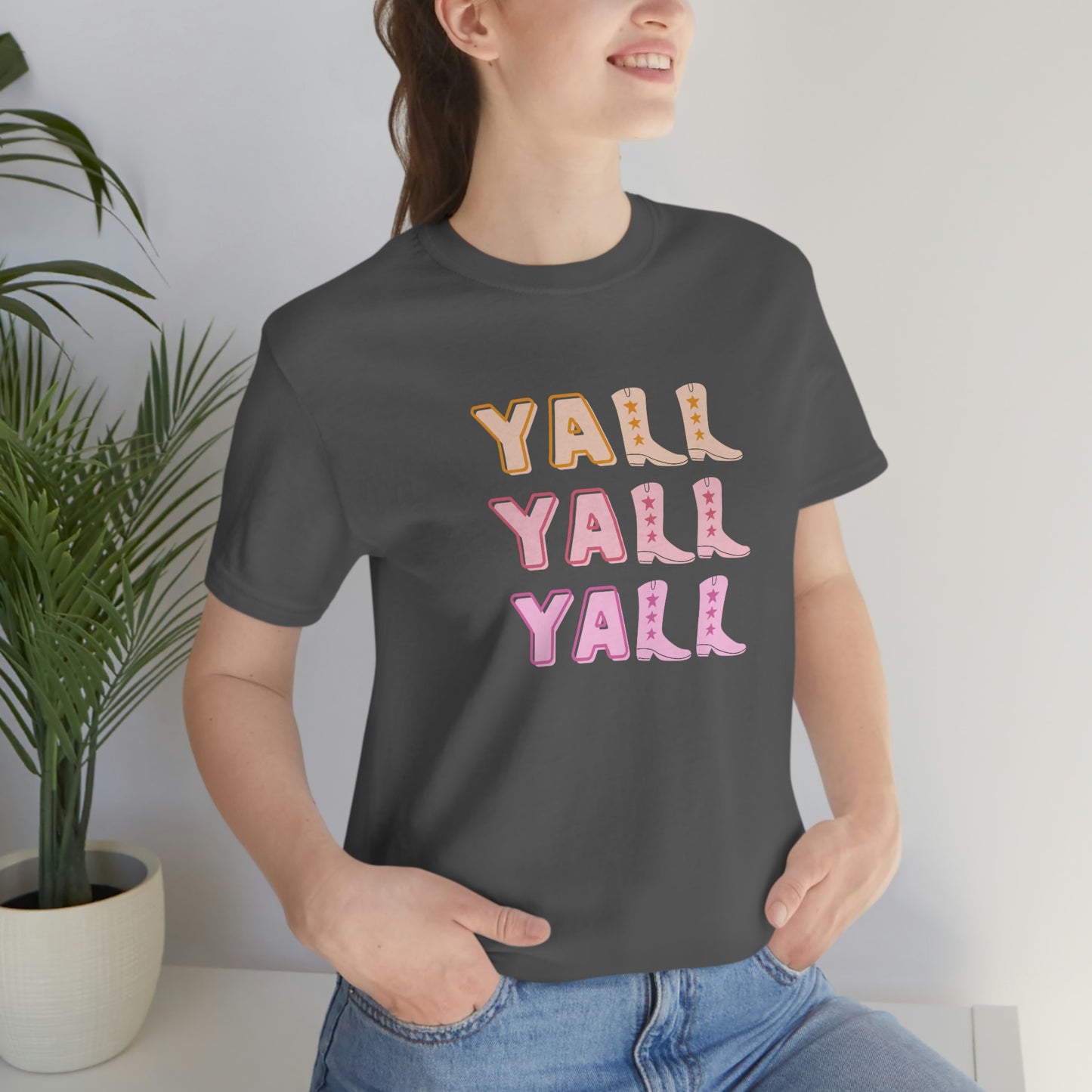 "Yall" Unisex Jersey Short Sleeve Tee