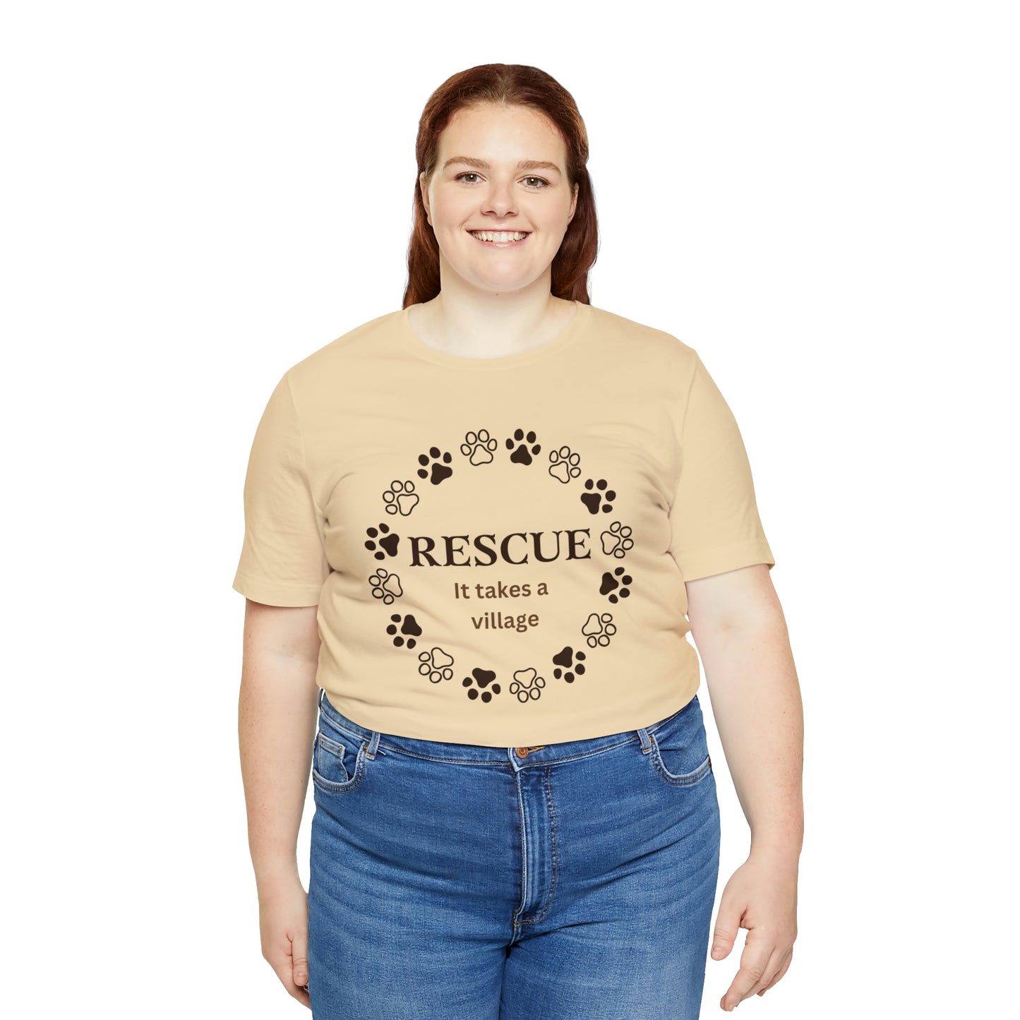 "Rescue" Bella Canvas Unisex Jersey Short Sleeve Tee