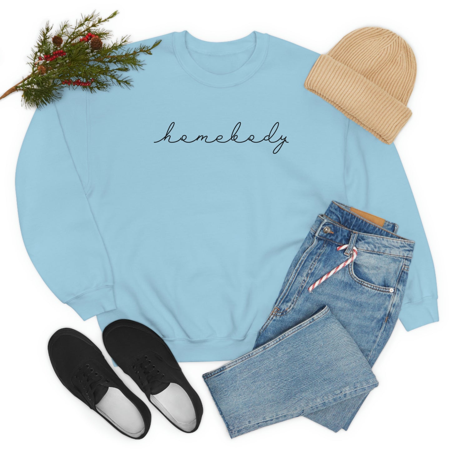 "Homebody" Unisex Heavy Blend™ Crewneck Sweatshirt