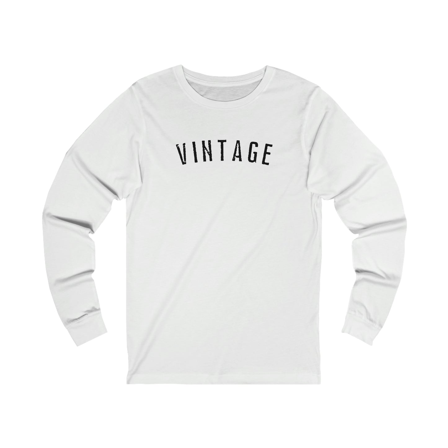 "Vintage" Bella Canvas Unisex Jersey Long Sleeve Tee
