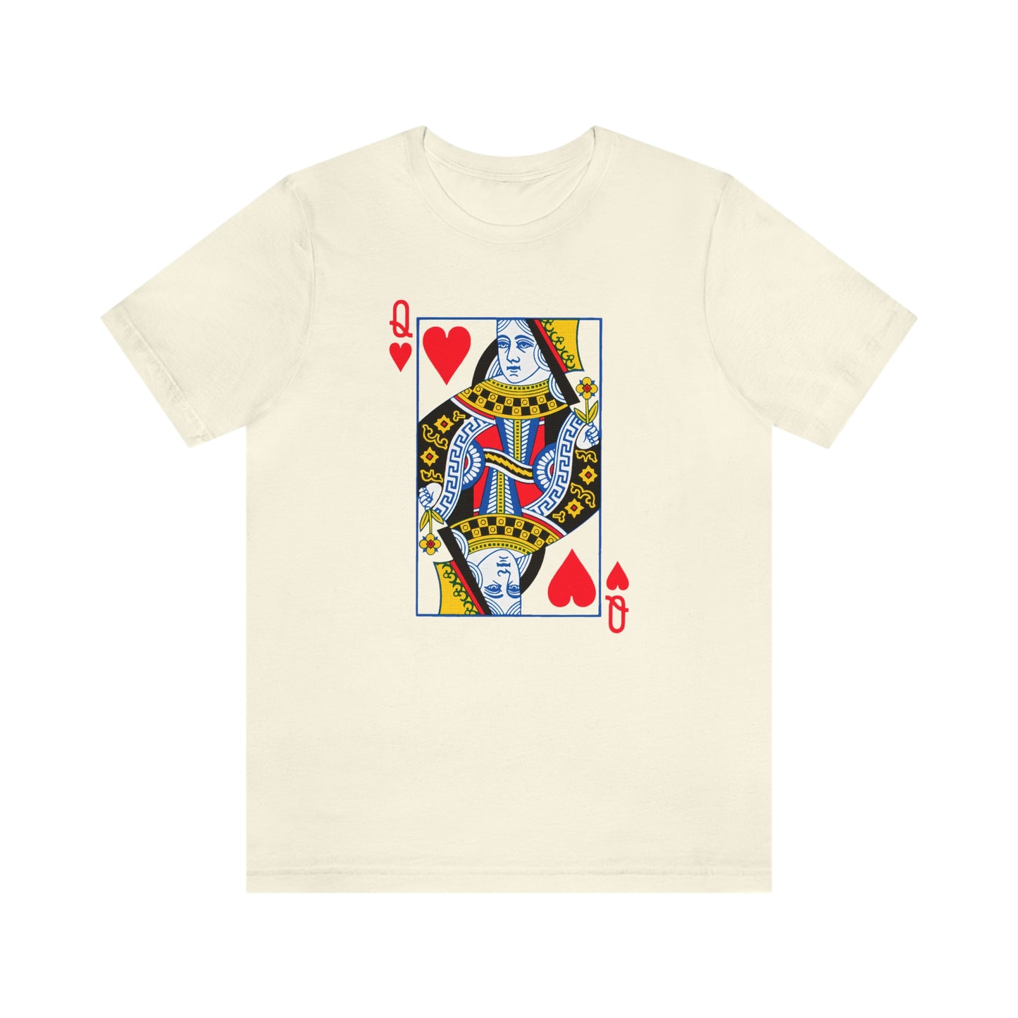 "Queen of Hearts" Unisex Jersey Short Sleeve Tee