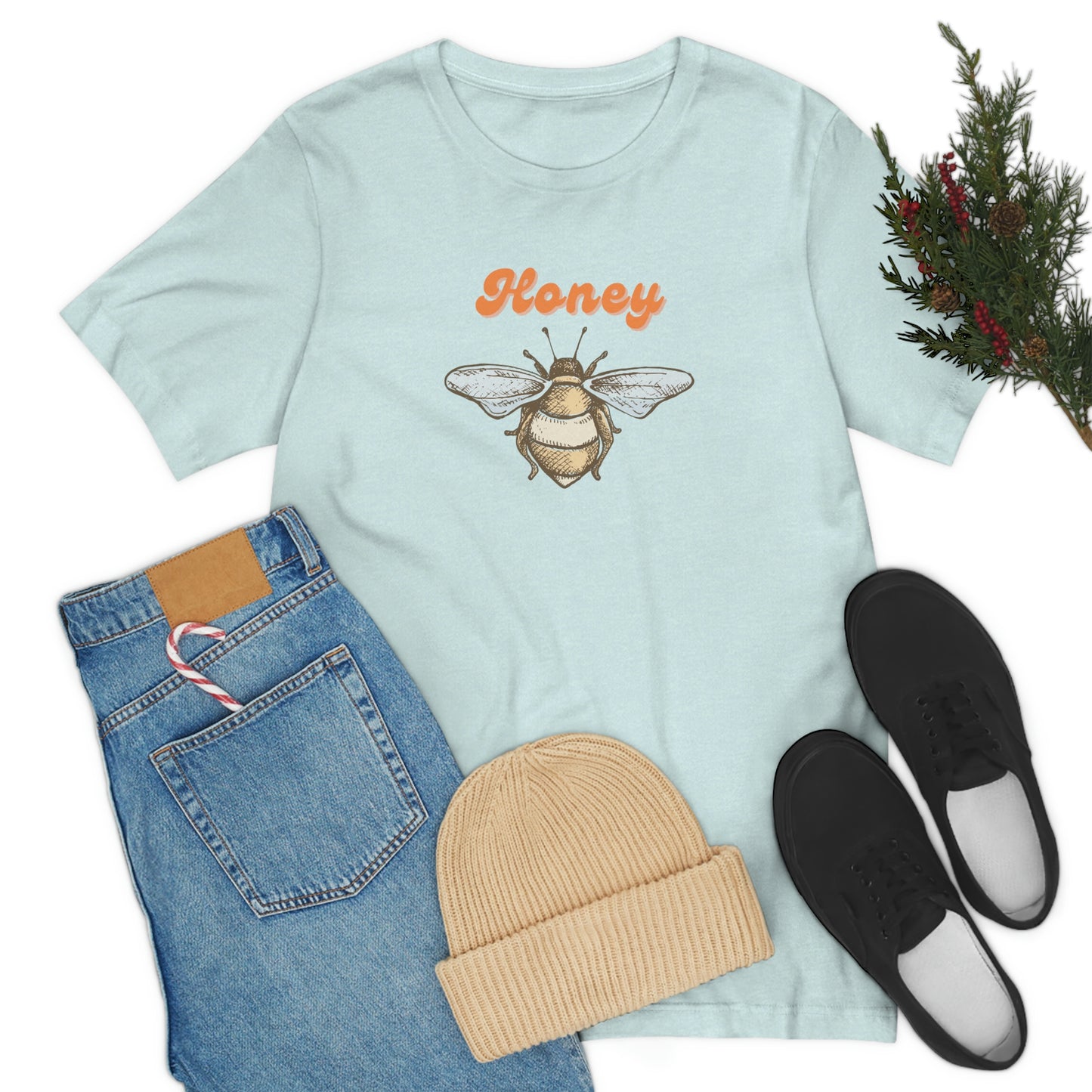 "Honey" Unisex Jersey Short Sleeve Tee