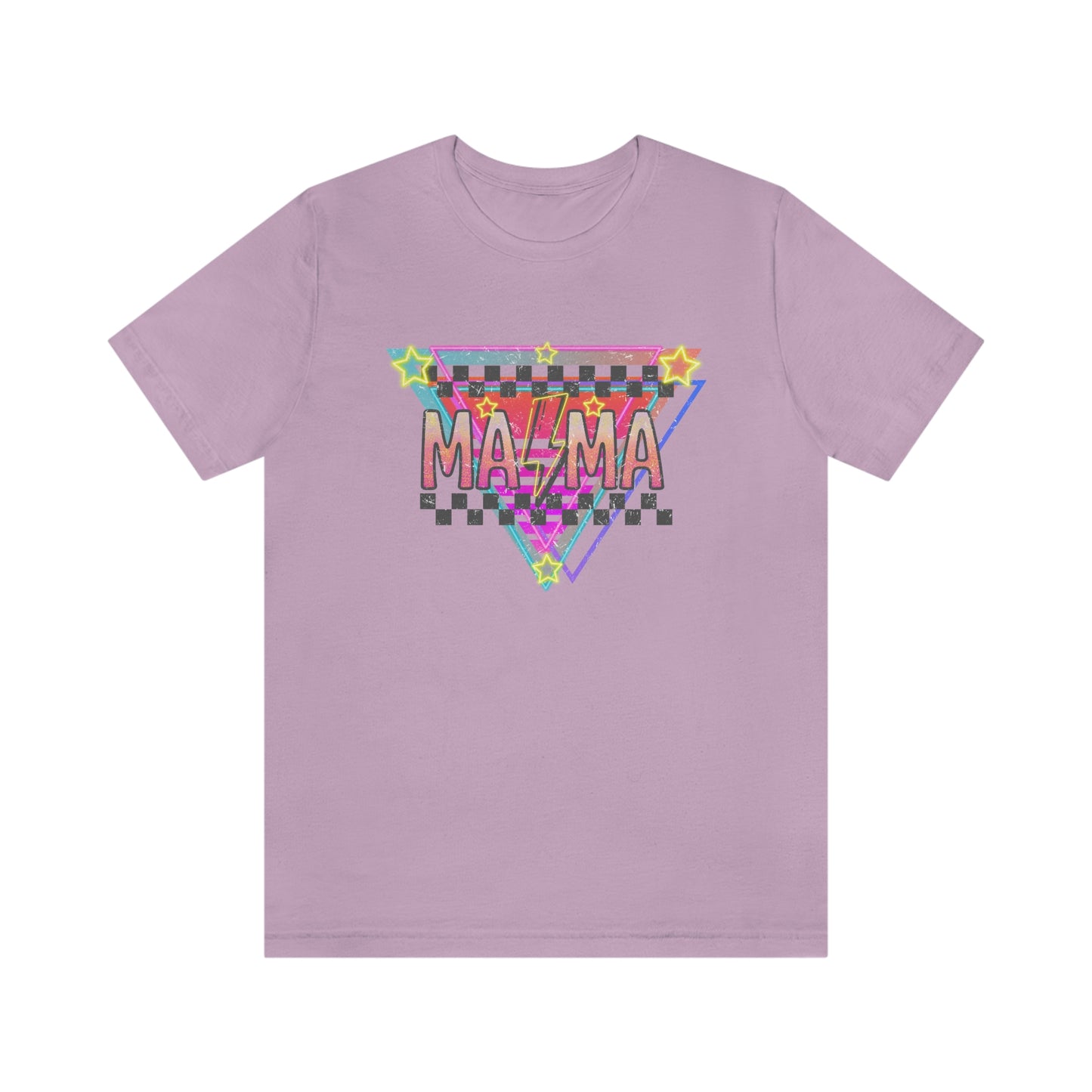 "Retro MAMA" Unisex Jersey Short Sleeve Tee