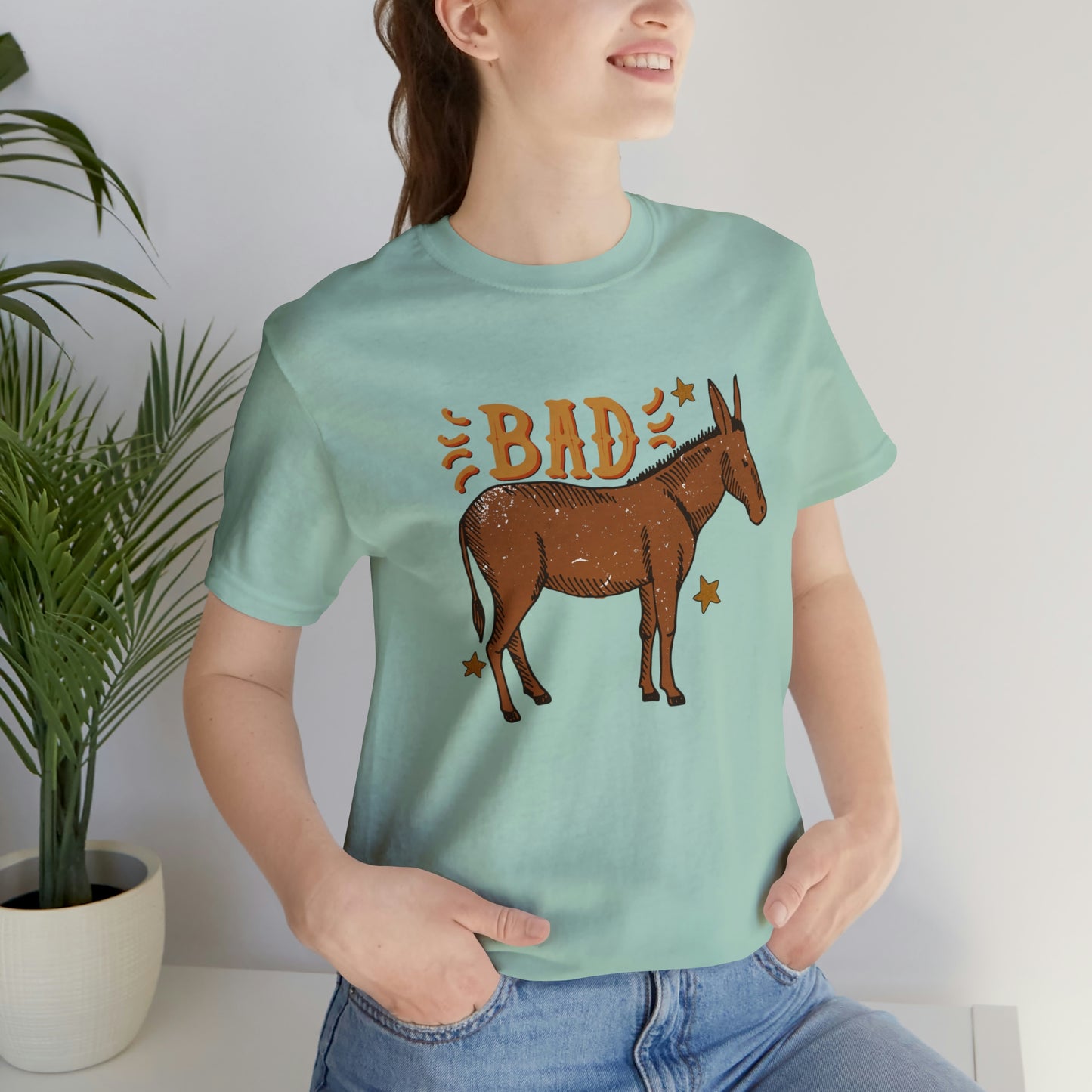 "Bad Ass" Bella Canvas Short Sleeve Tee