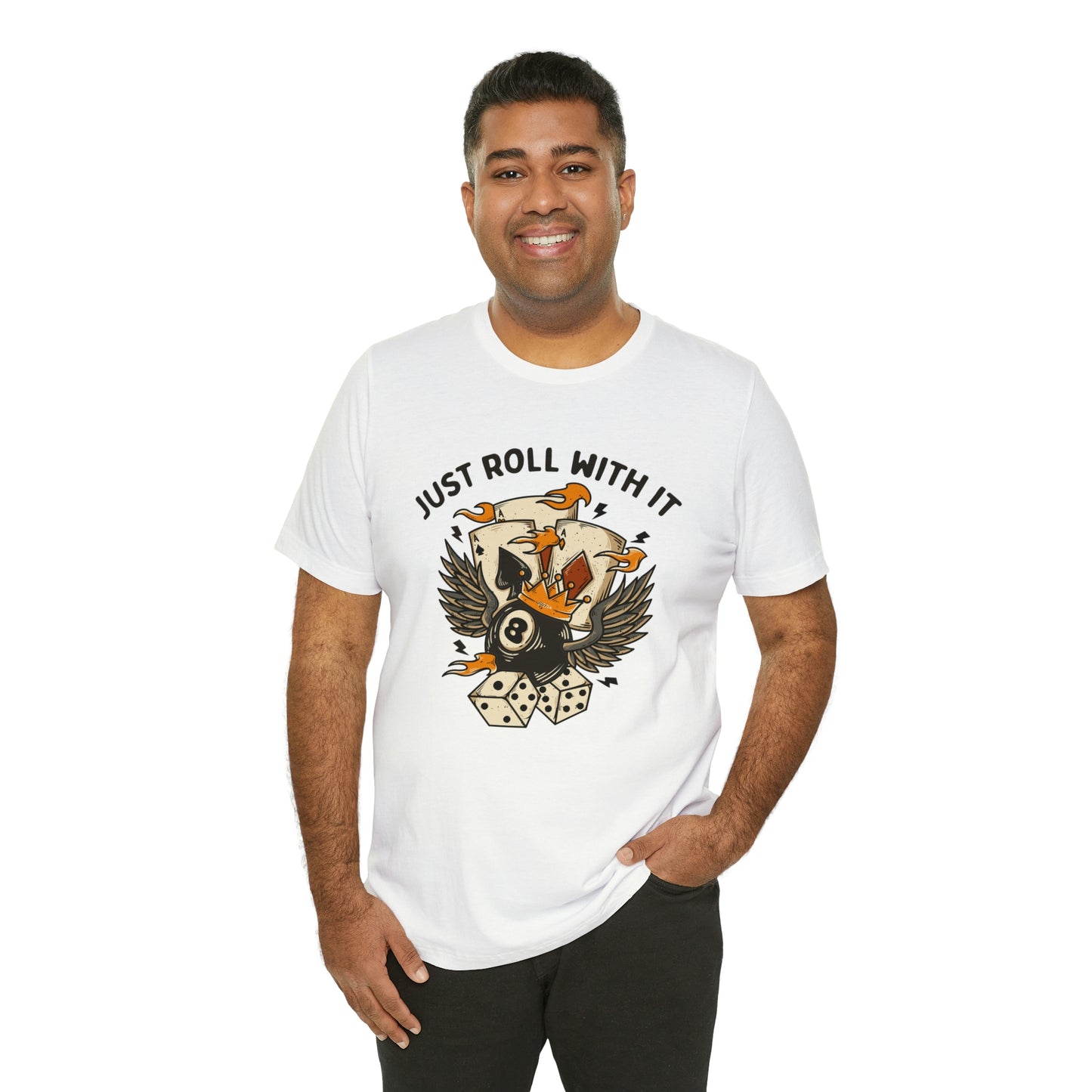 "Just Roll With It" Bella Canvas Short Sleeve Tee