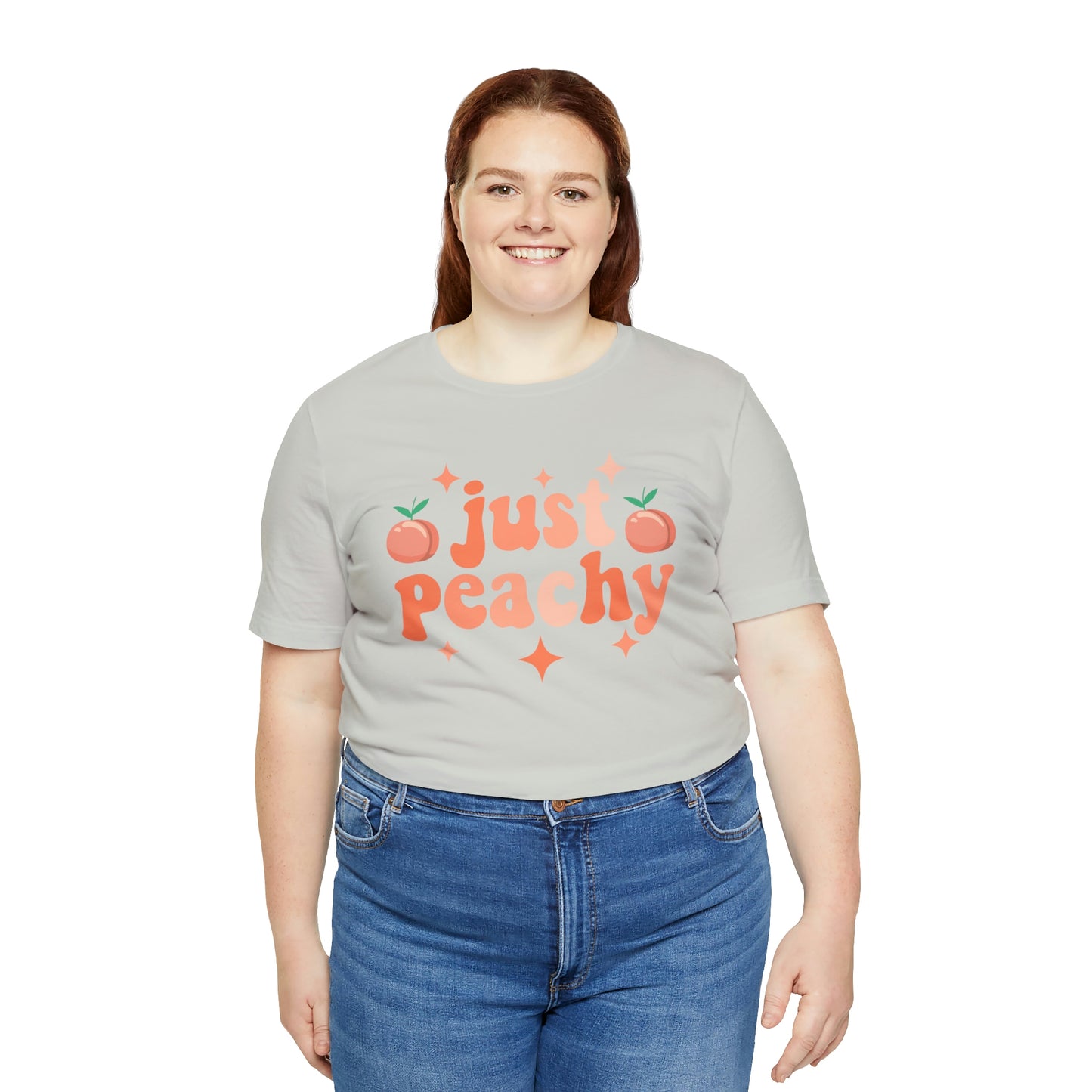 "Just Peachy" Bella Canvas Short Sleeve Tee