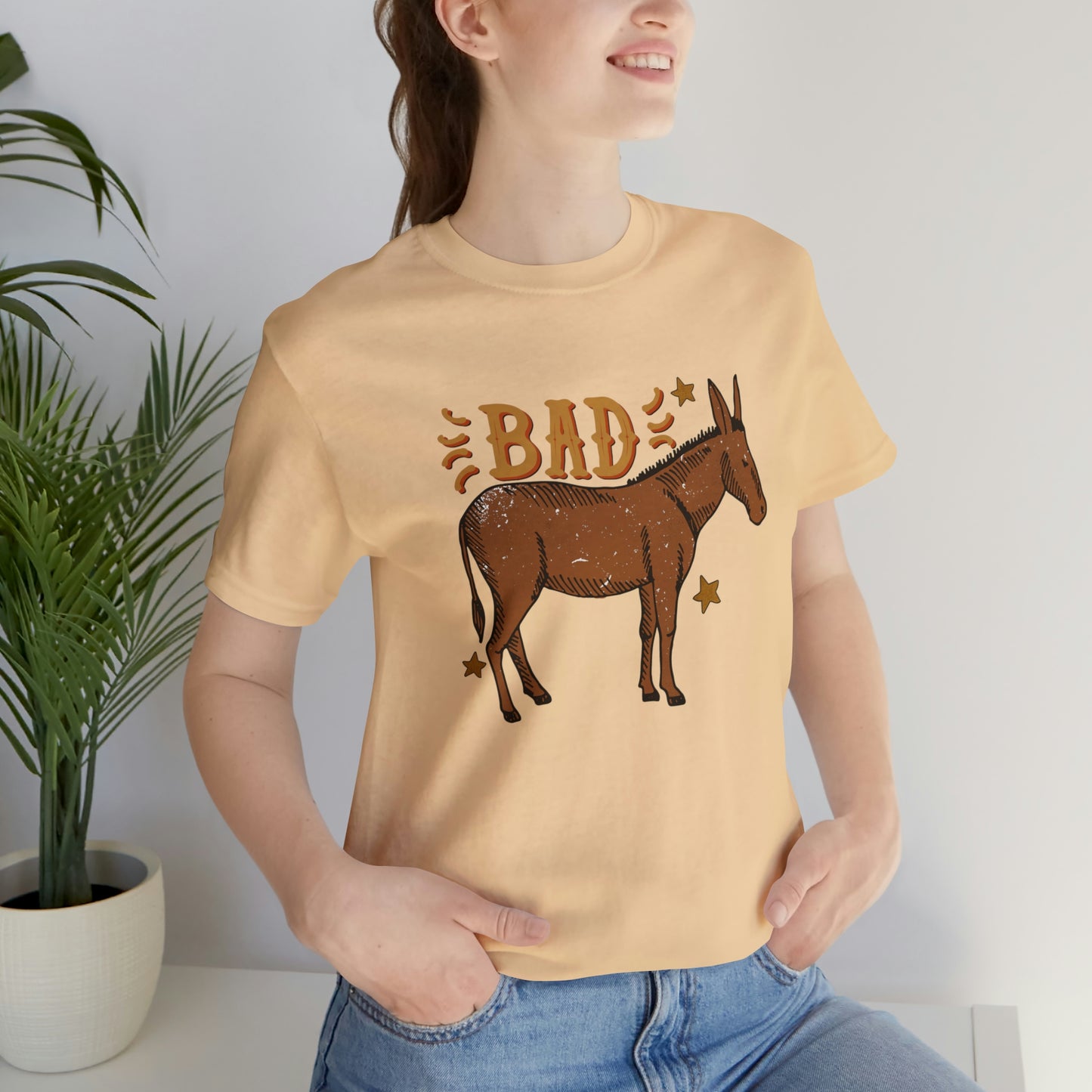 "Bad Ass" Bella Canvas Short Sleeve Tee