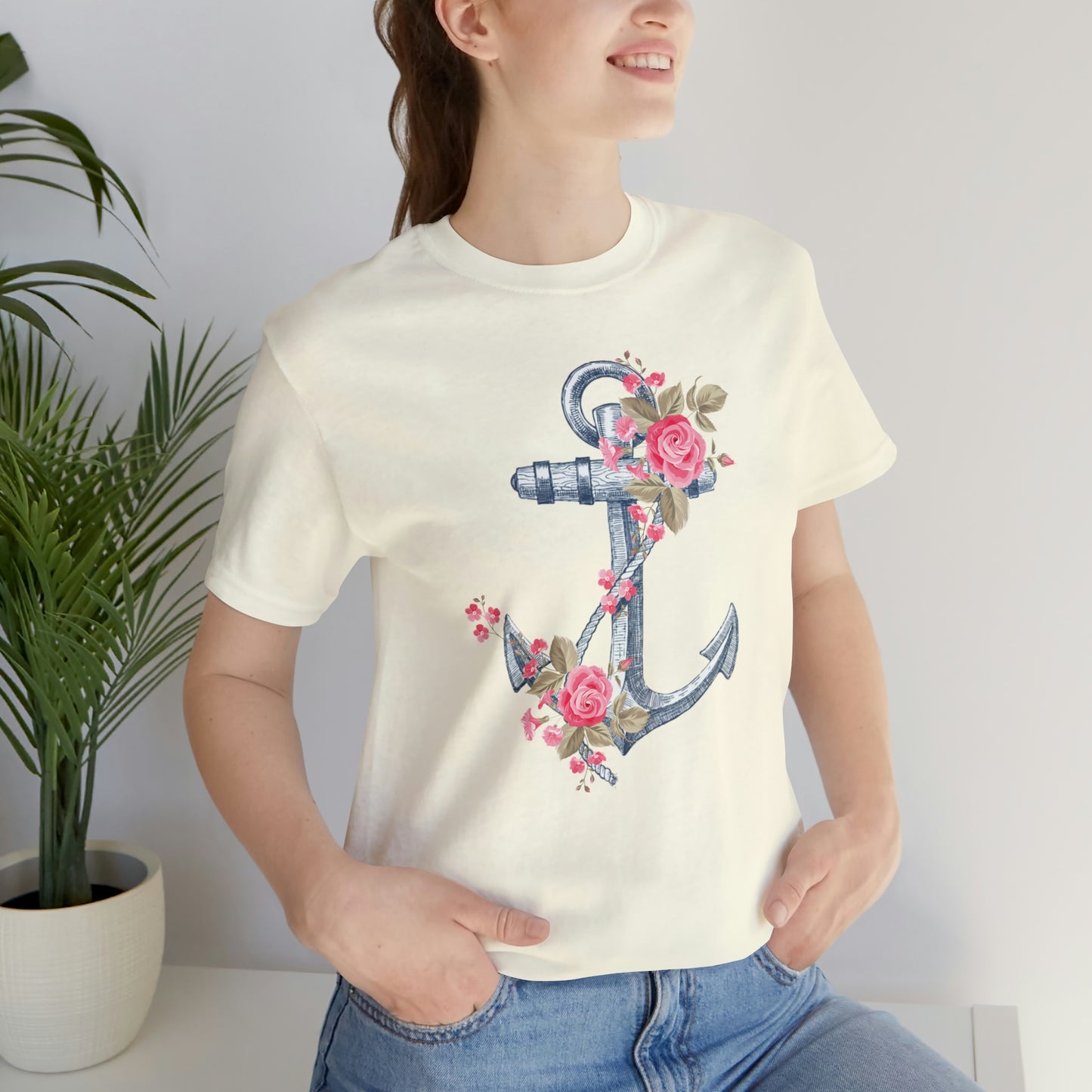 "Anchor" Bella Canvas Short Sleeve Tee