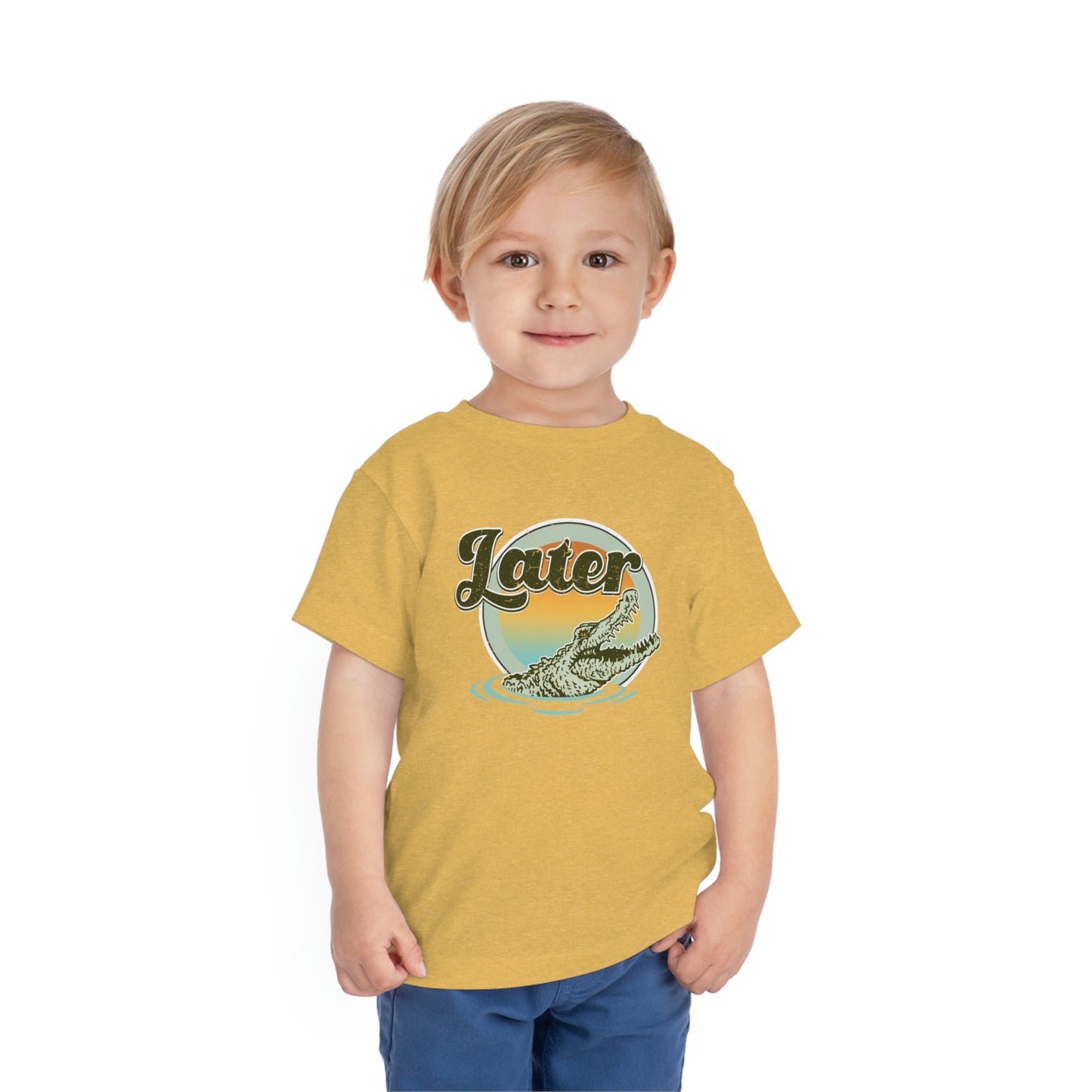 "Later Gator" Toddler Short Sleeve Tee (2T-5T)