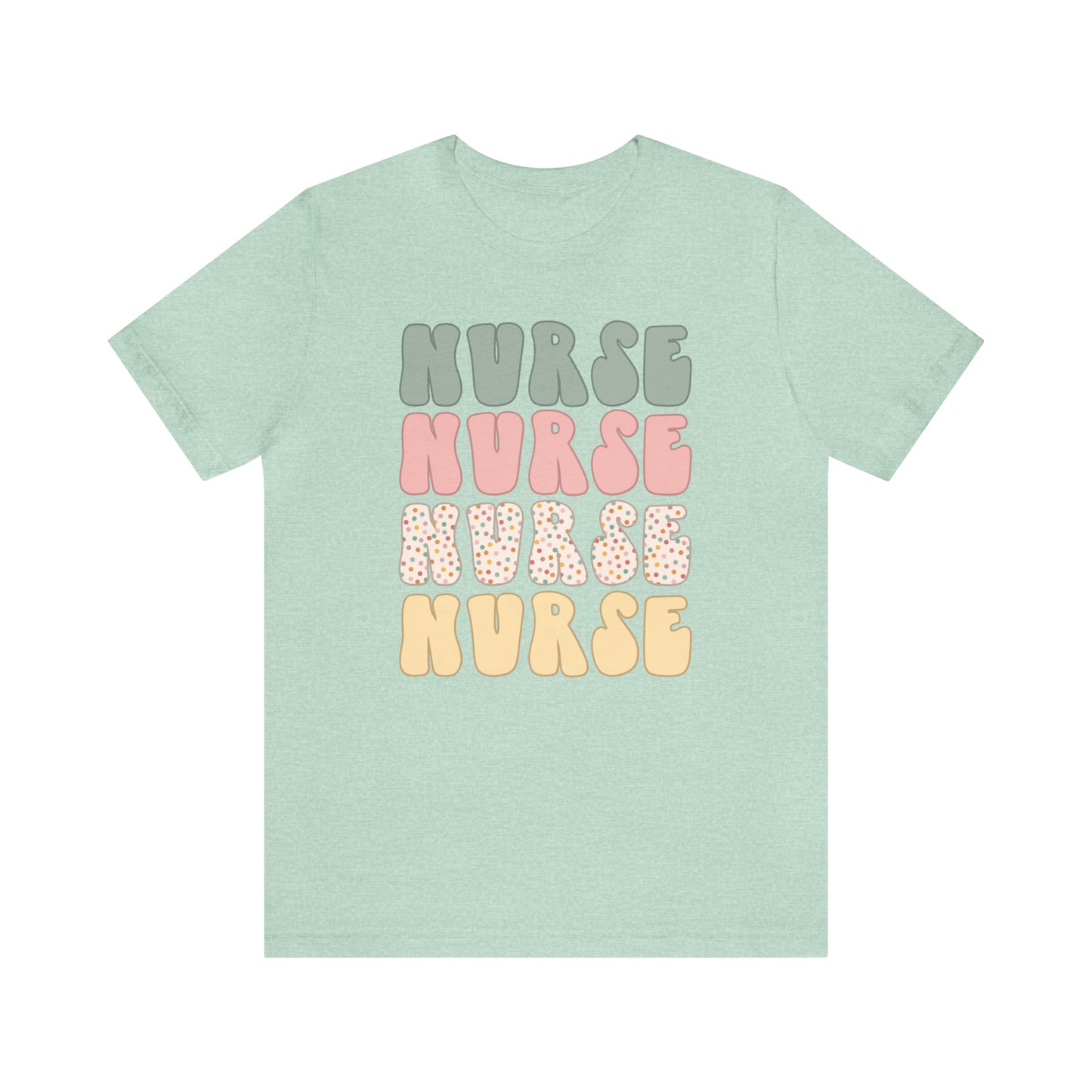 "Nurse" Bella Canvas Short Sleeve Tee