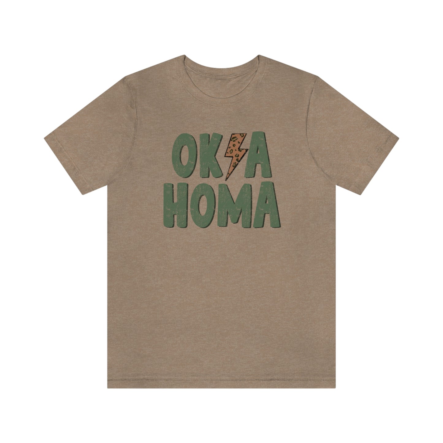 "Oklahoma" Unisex Jersey Short Sleeve Tee