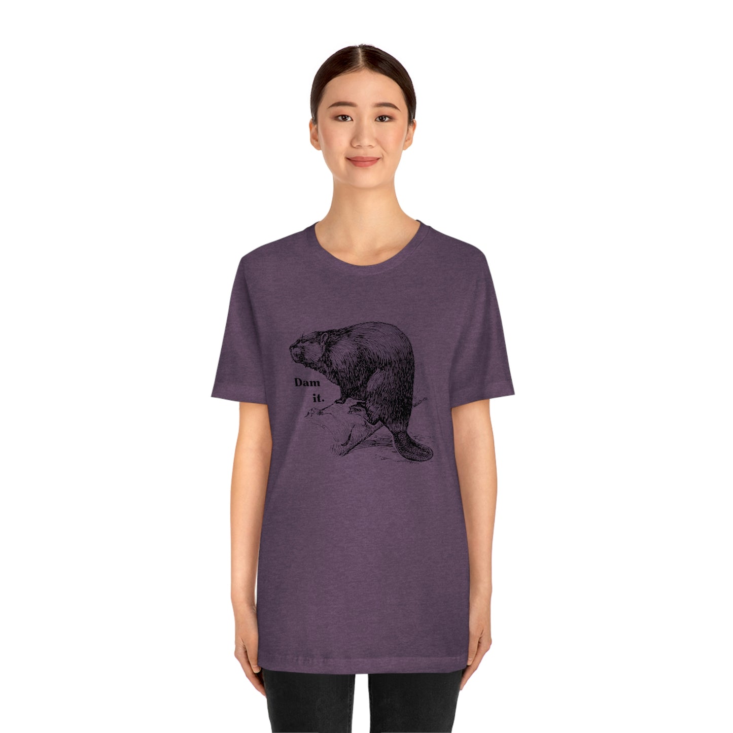 "Dam it" Bella Canvas Graphic Short Sleeve Tee