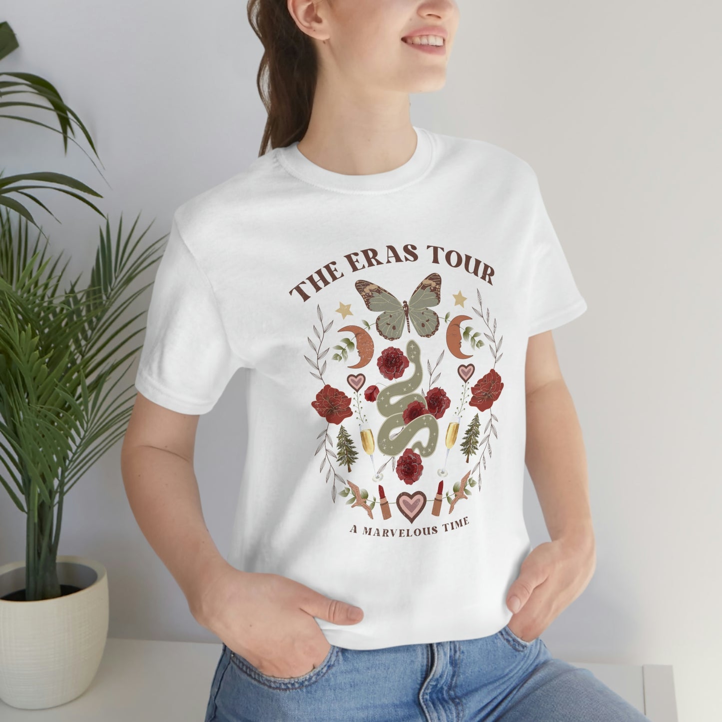 Taylor Swift Eras Tour 1989 Midnights Bella Canvas Unisex Jersey Short Sleeve Tee