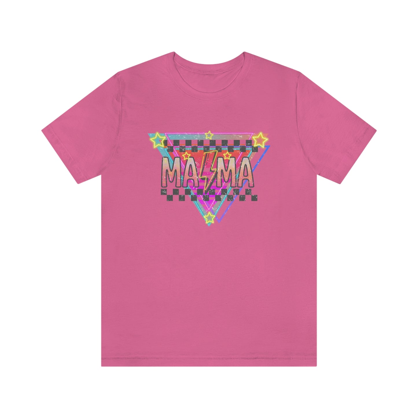 "Retro MAMA" Unisex Jersey Short Sleeve Tee