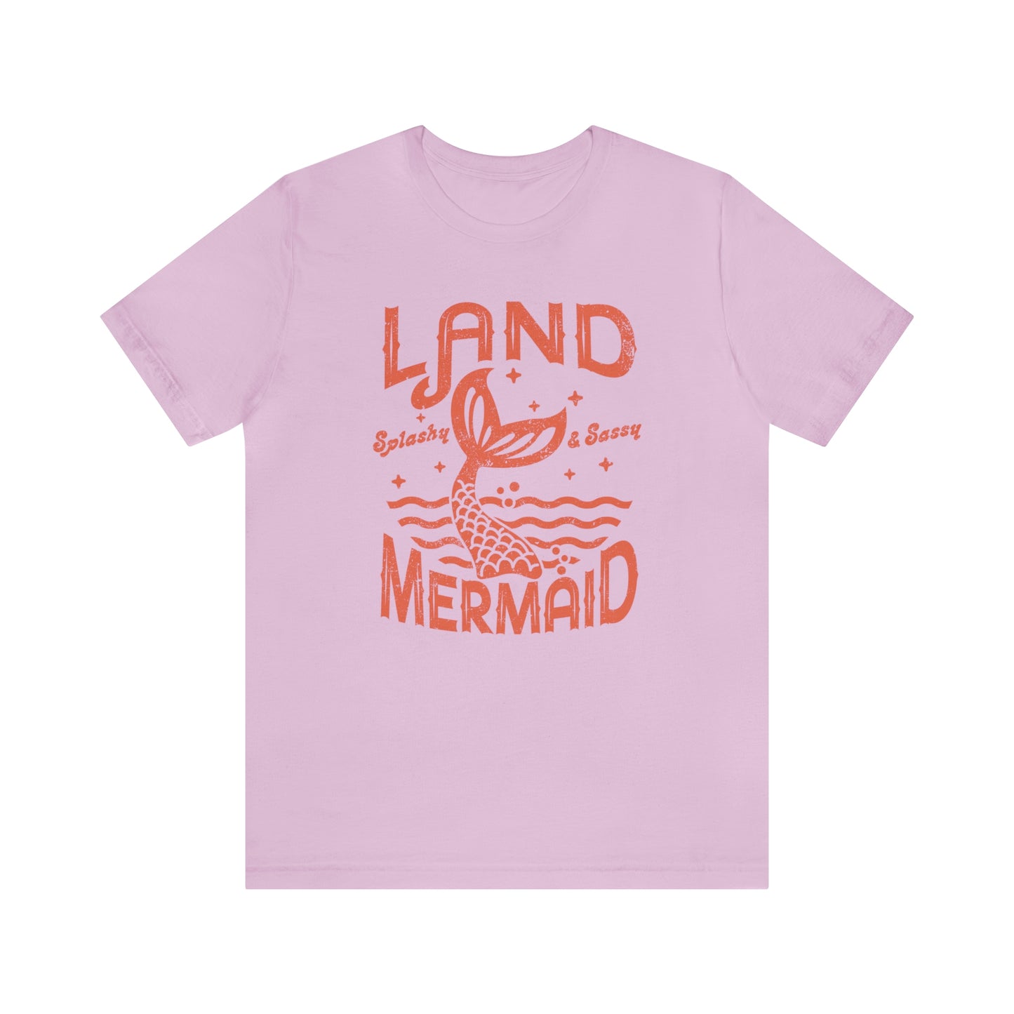 "Land Mermaid" Bella Canvas Short Sleeve Tee