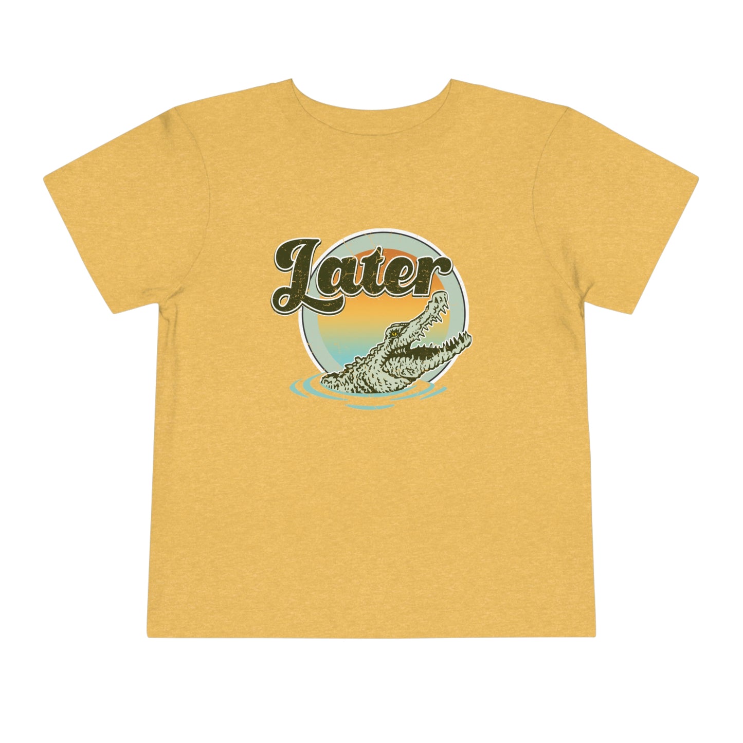 "Later Gator" Toddler Short Sleeve Tee (2T-5T)
