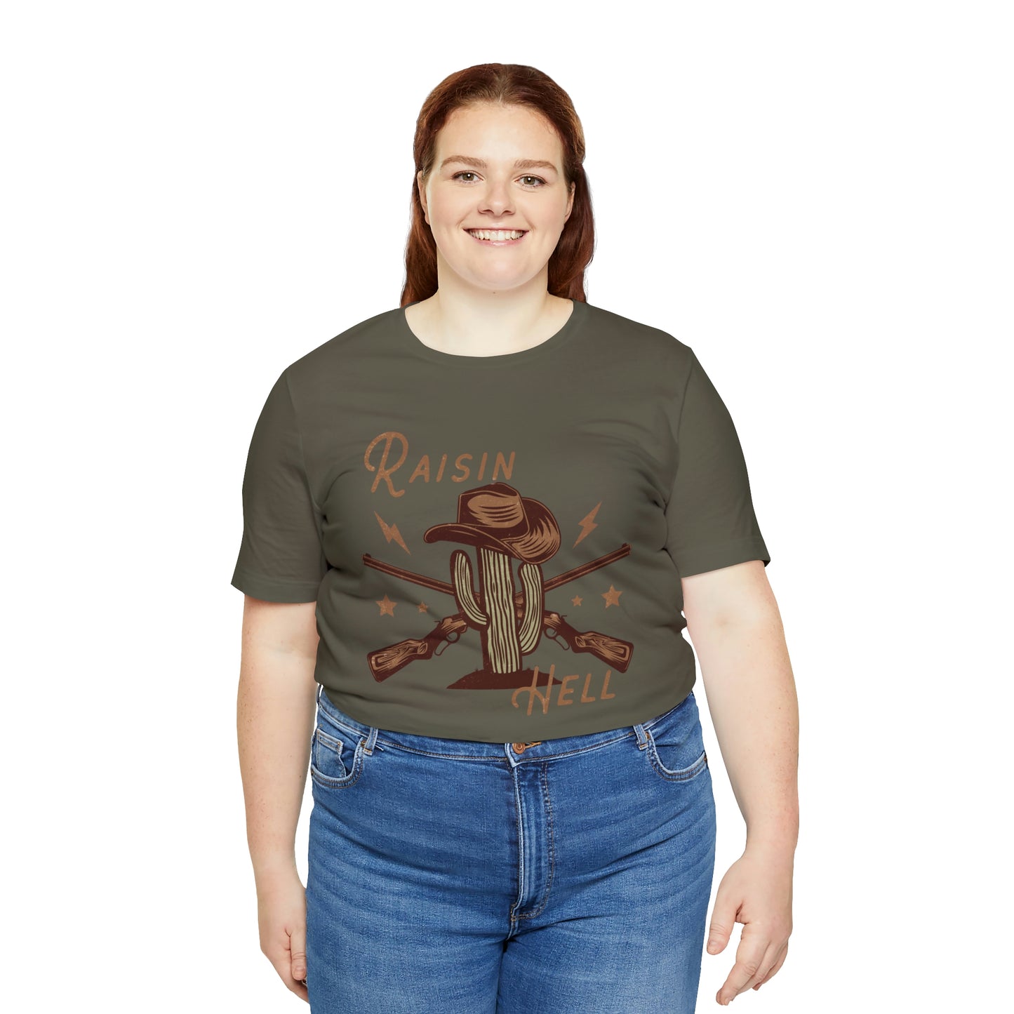 "Raisin Hell" Bella Canvas Short Sleeve Tee
