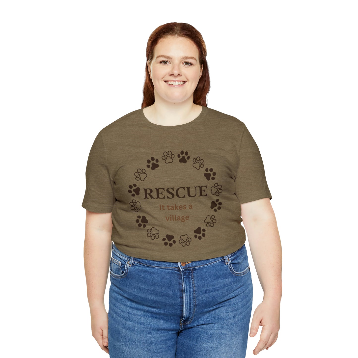 "Rescue" Bella Canvas Unisex Jersey Short Sleeve Tee