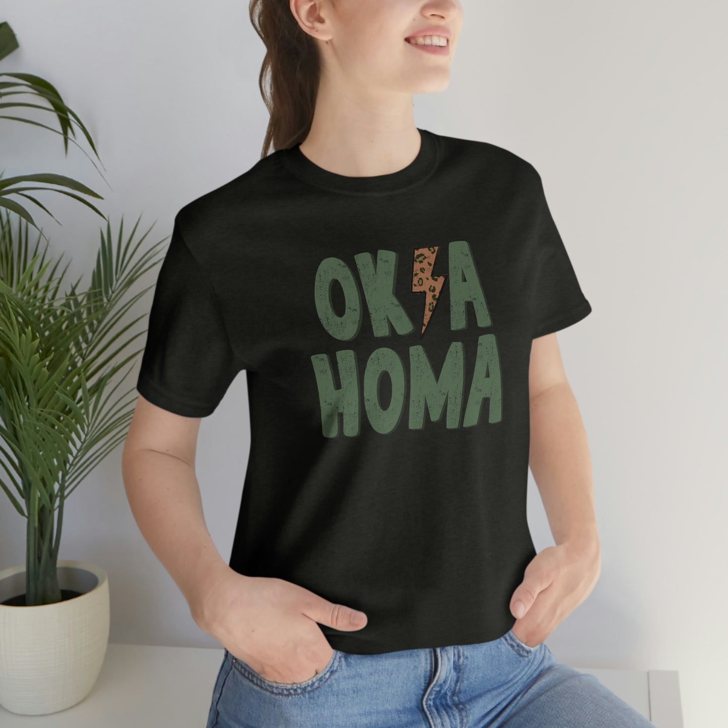 "Oklahoma" Unisex Jersey Short Sleeve Tee