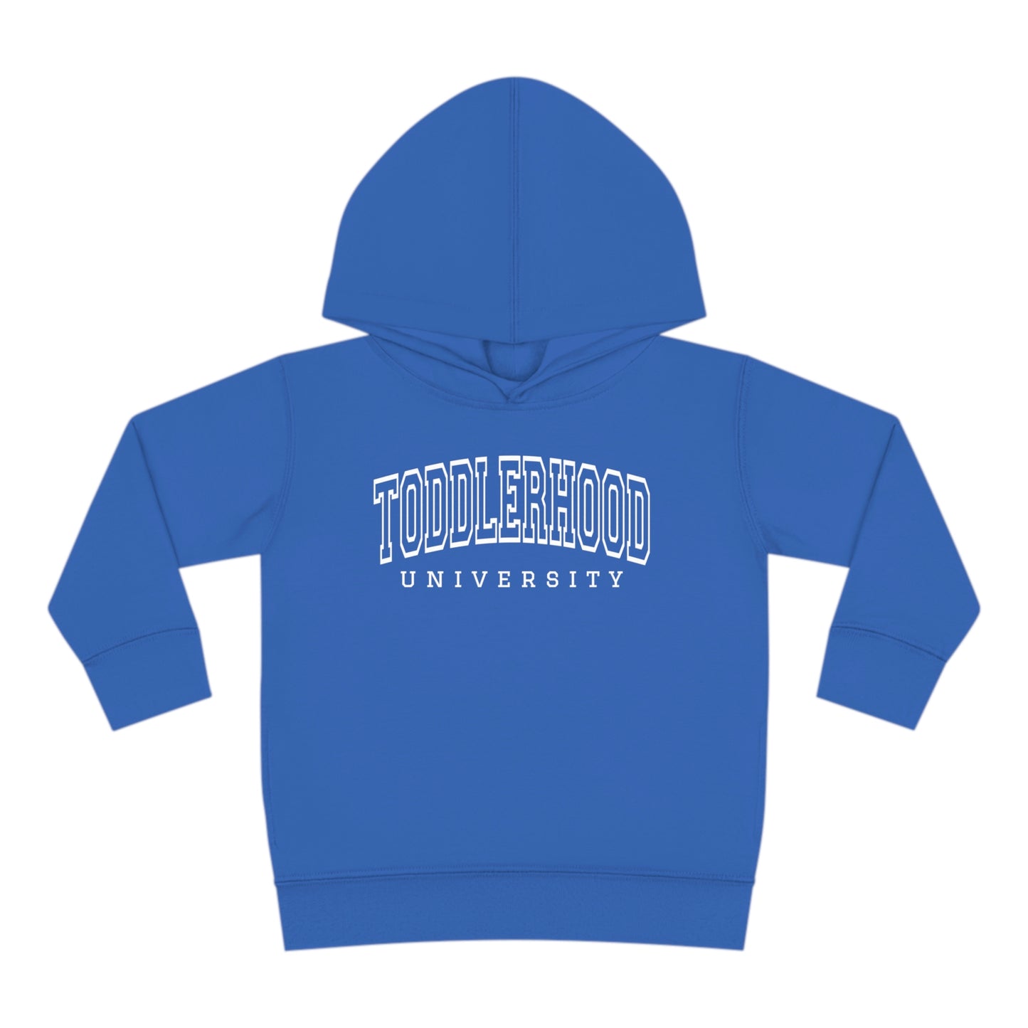 "Toddlerhood University" Toddler Pullover Fleece Hoodie (2T-6T)