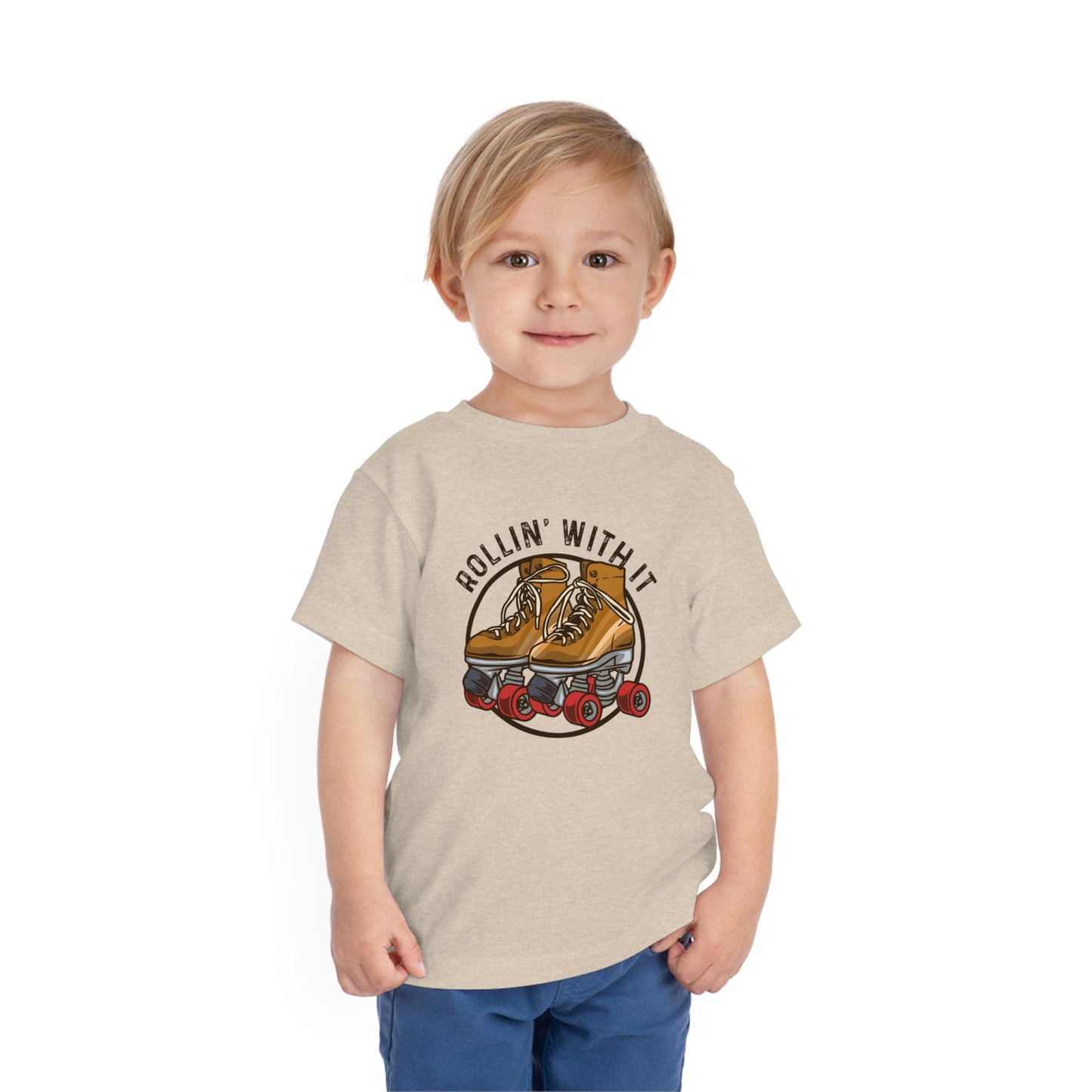 "Rollin With It" Toddler Short Sleeve Tee (2T-5T)