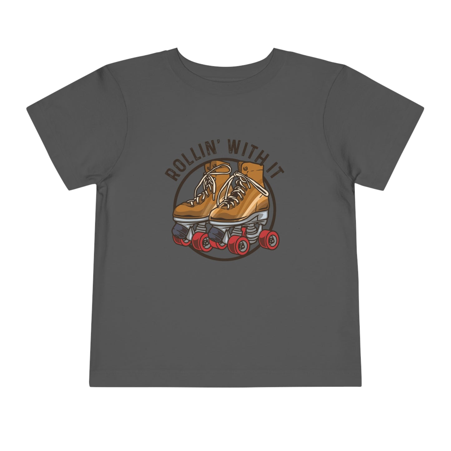 "Rollin With It" Toddler Short Sleeve Tee (2T-5T)