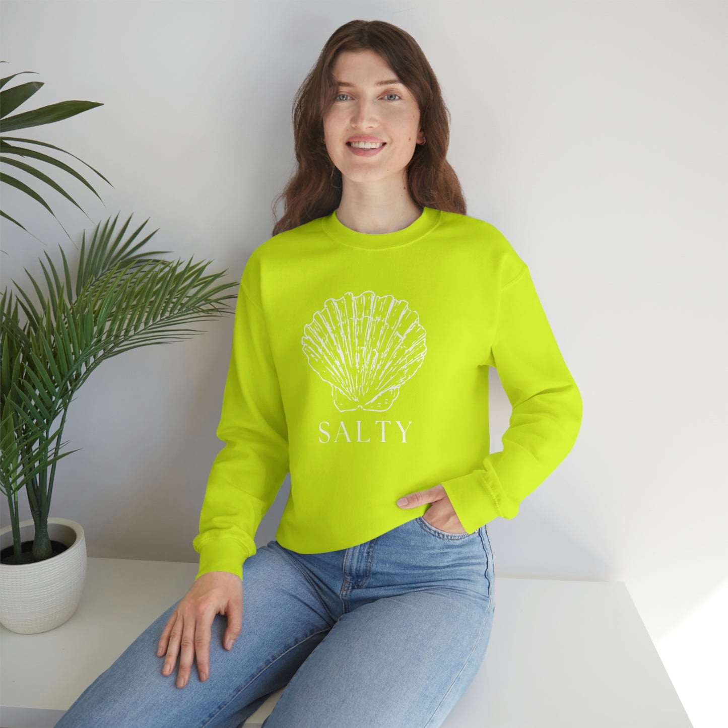 "Salty" Unisex Heavy Blend™ Crewneck Sweatshirt