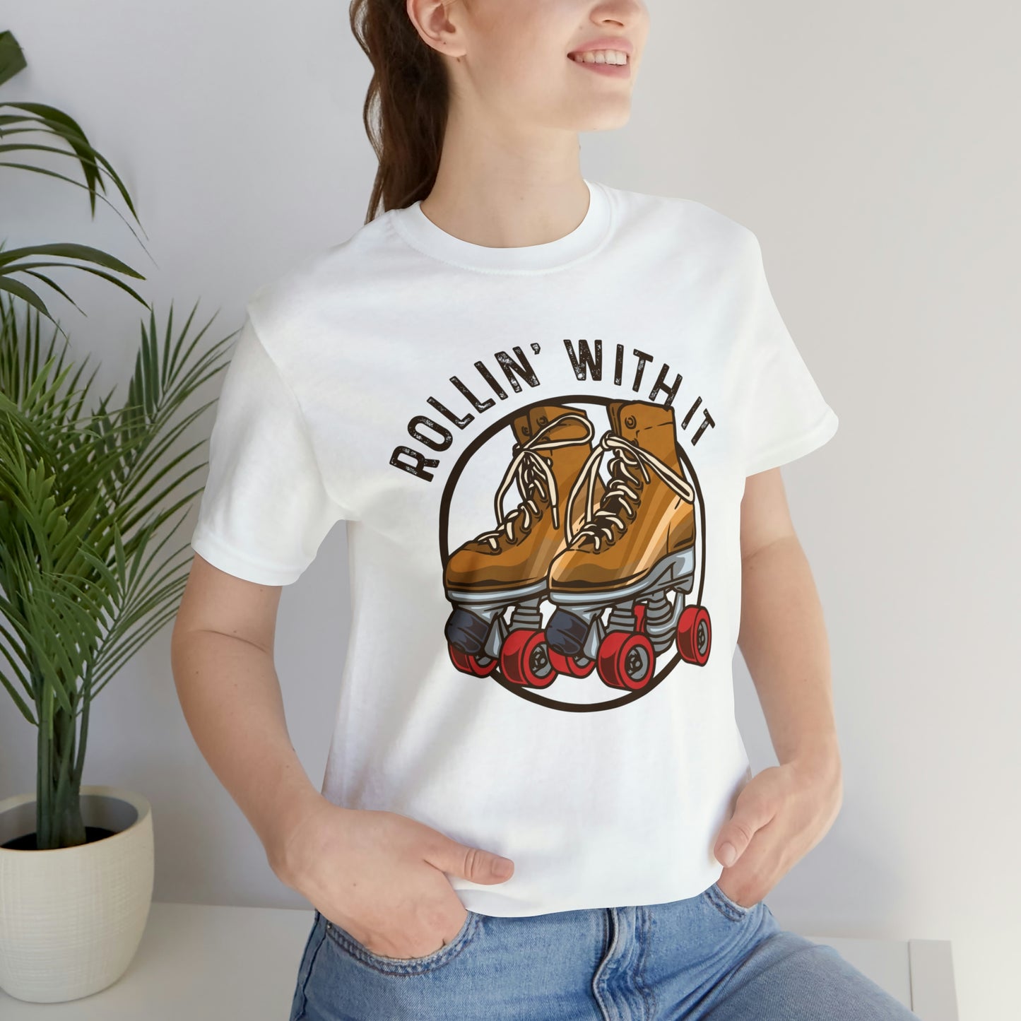 "Rollin' With It" Bella Canvas Short Sleeve Tee