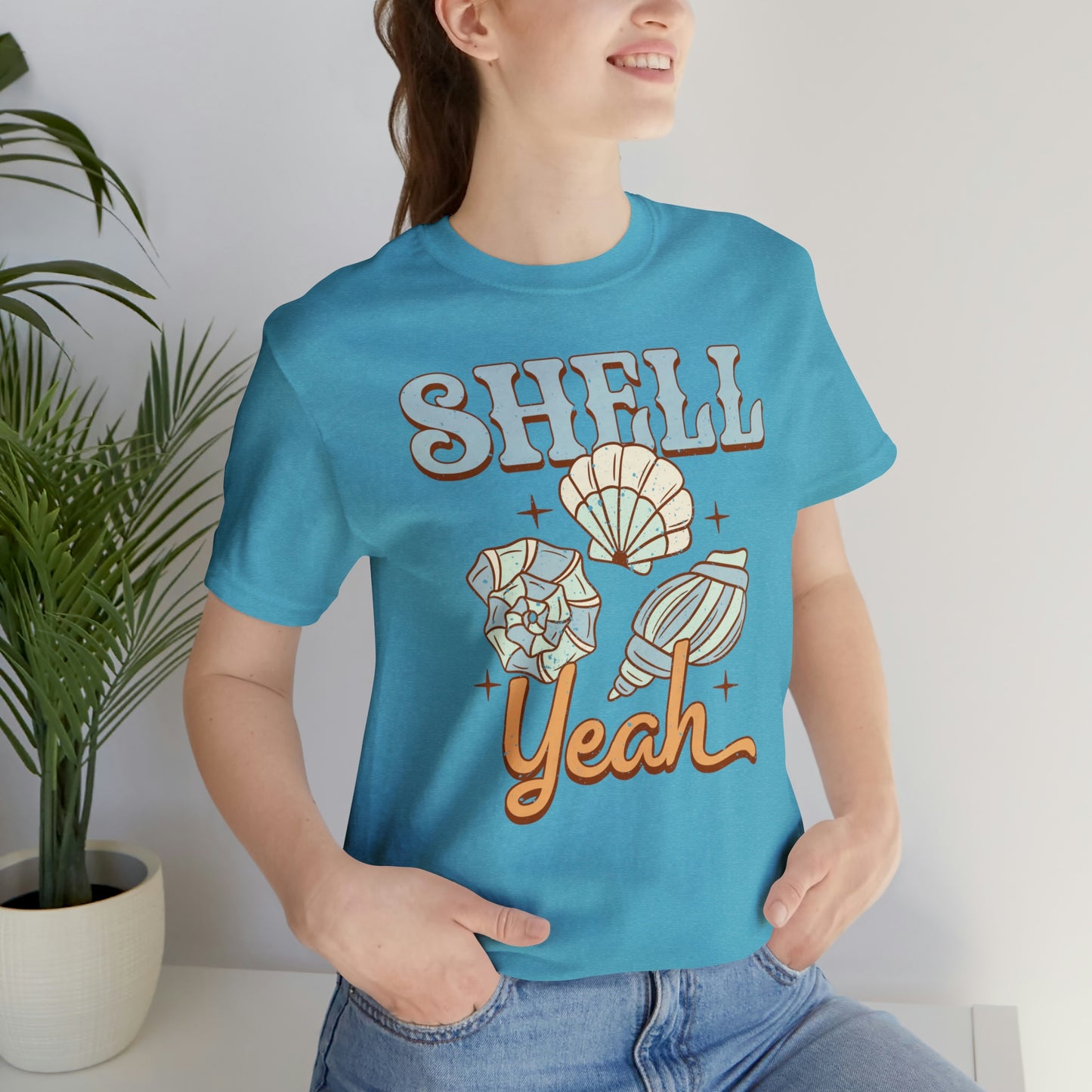 "Shell Yeah" Bella Canvas Short Sleeve Tee