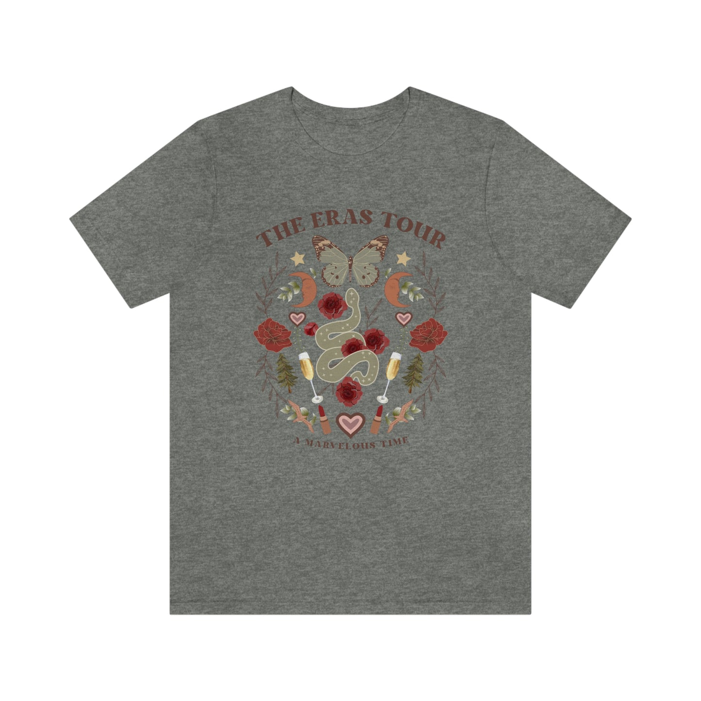 Taylor Swift Eras Tour 1989 Midnights Bella Canvas Unisex Jersey Short Sleeve Tee