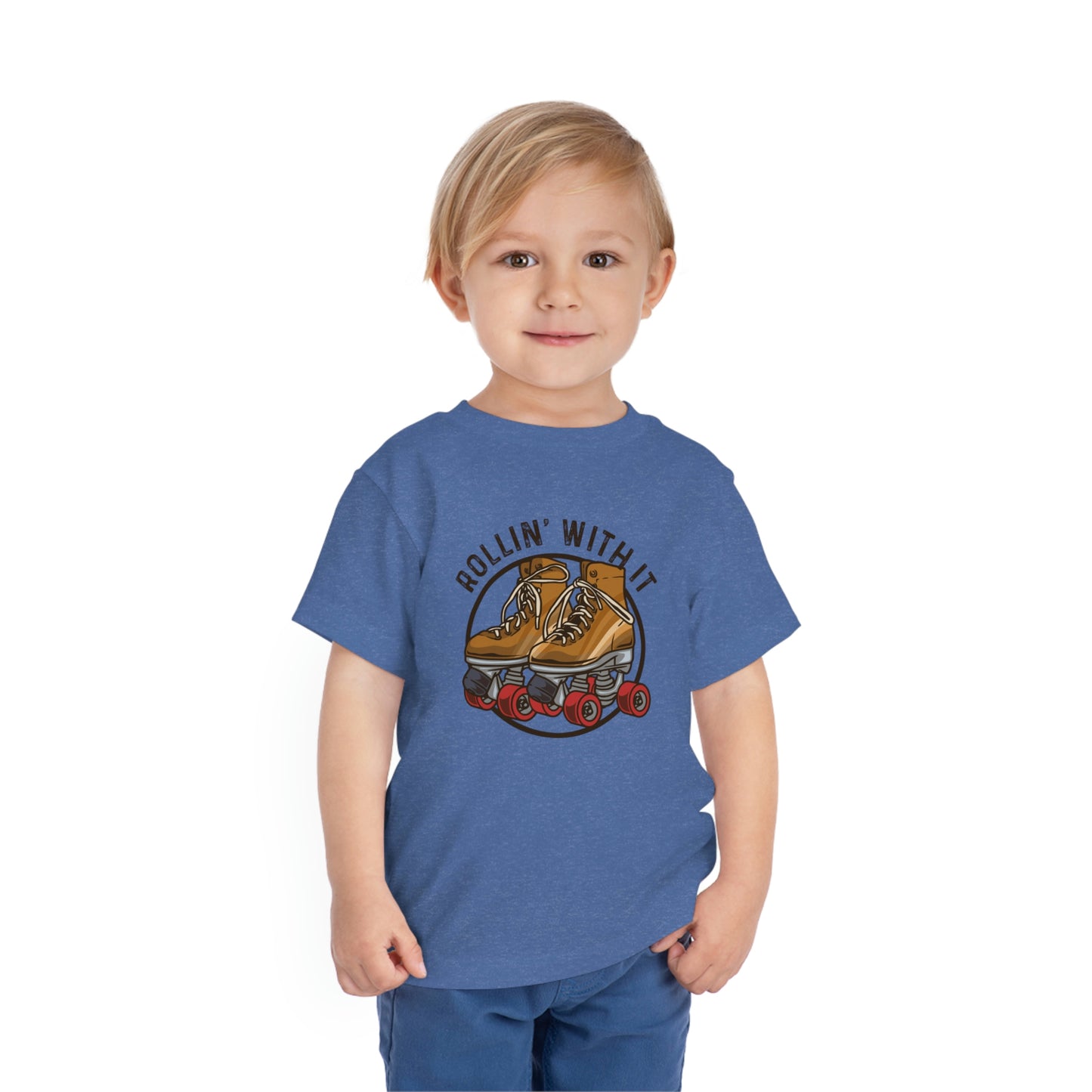 "Rollin With It" Toddler Short Sleeve Tee (2T-5T)