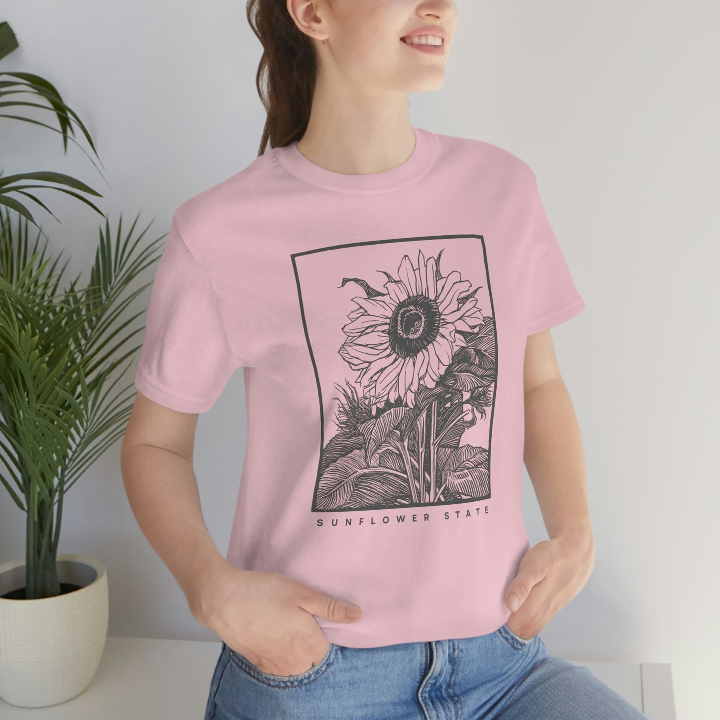 "Sunflower" Bella Canvas Unisex Jersey Short Sleeve Tee