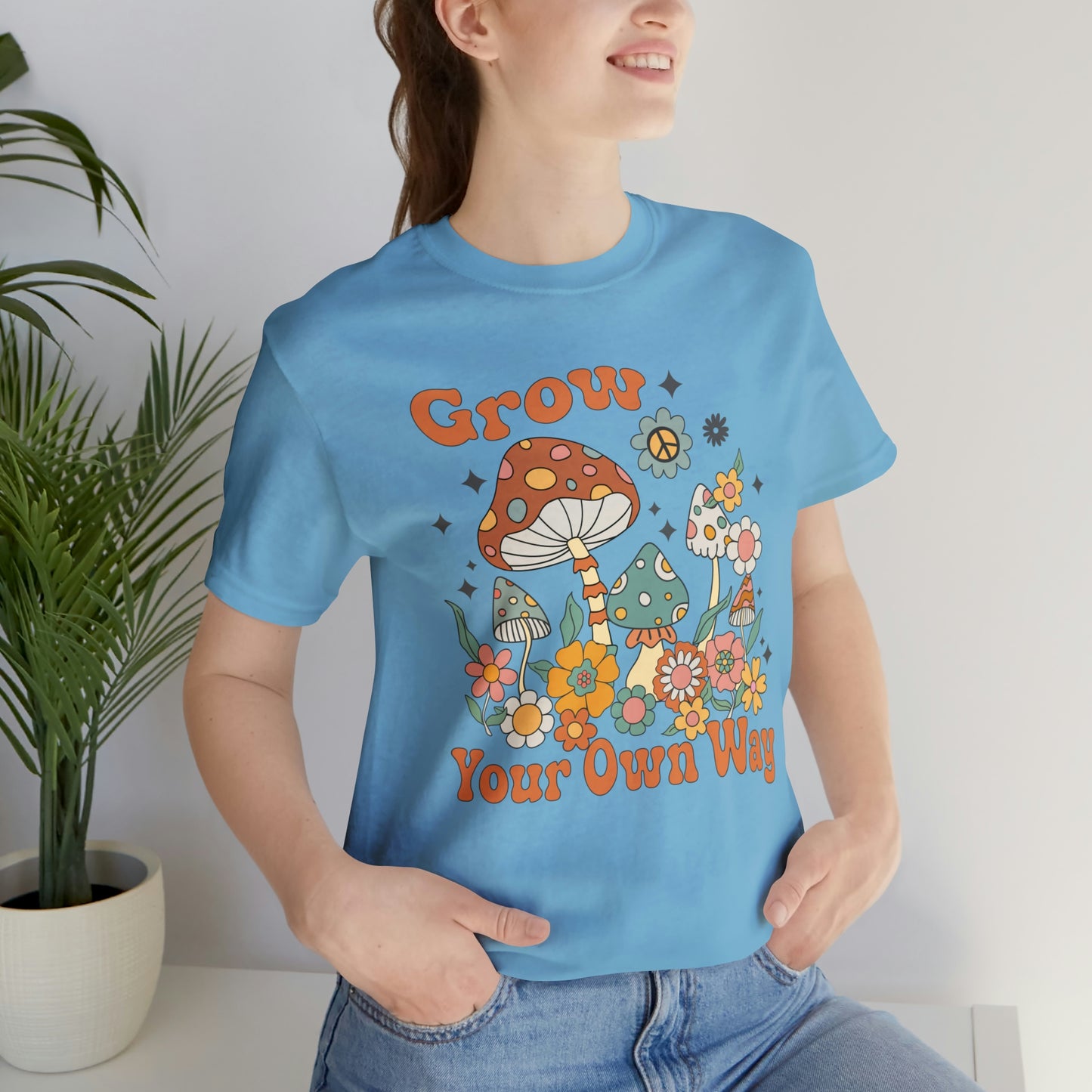 "Grow Your Own Way" Bella Canvas Short Sleeve Tee