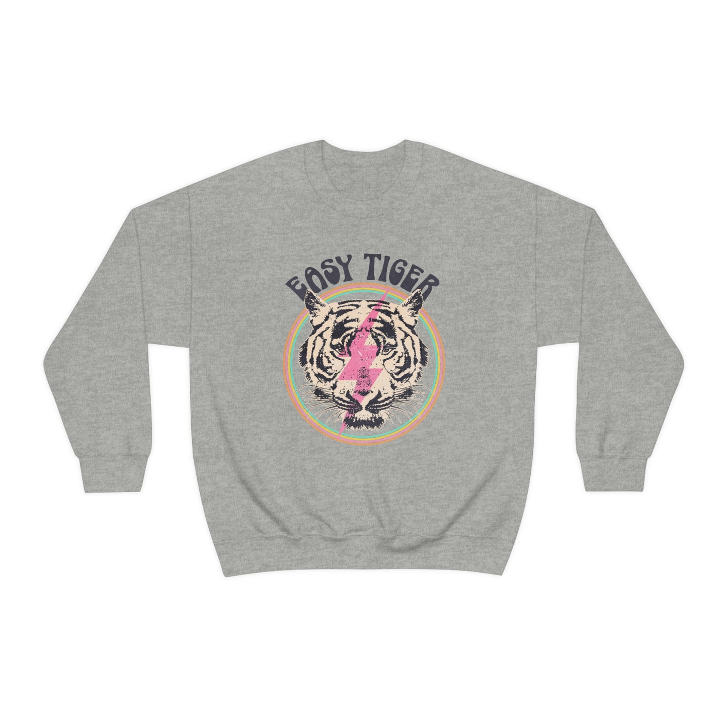 "Easy Tiger" Unisex Heavy Blend™ Crewneck Sweatshirt