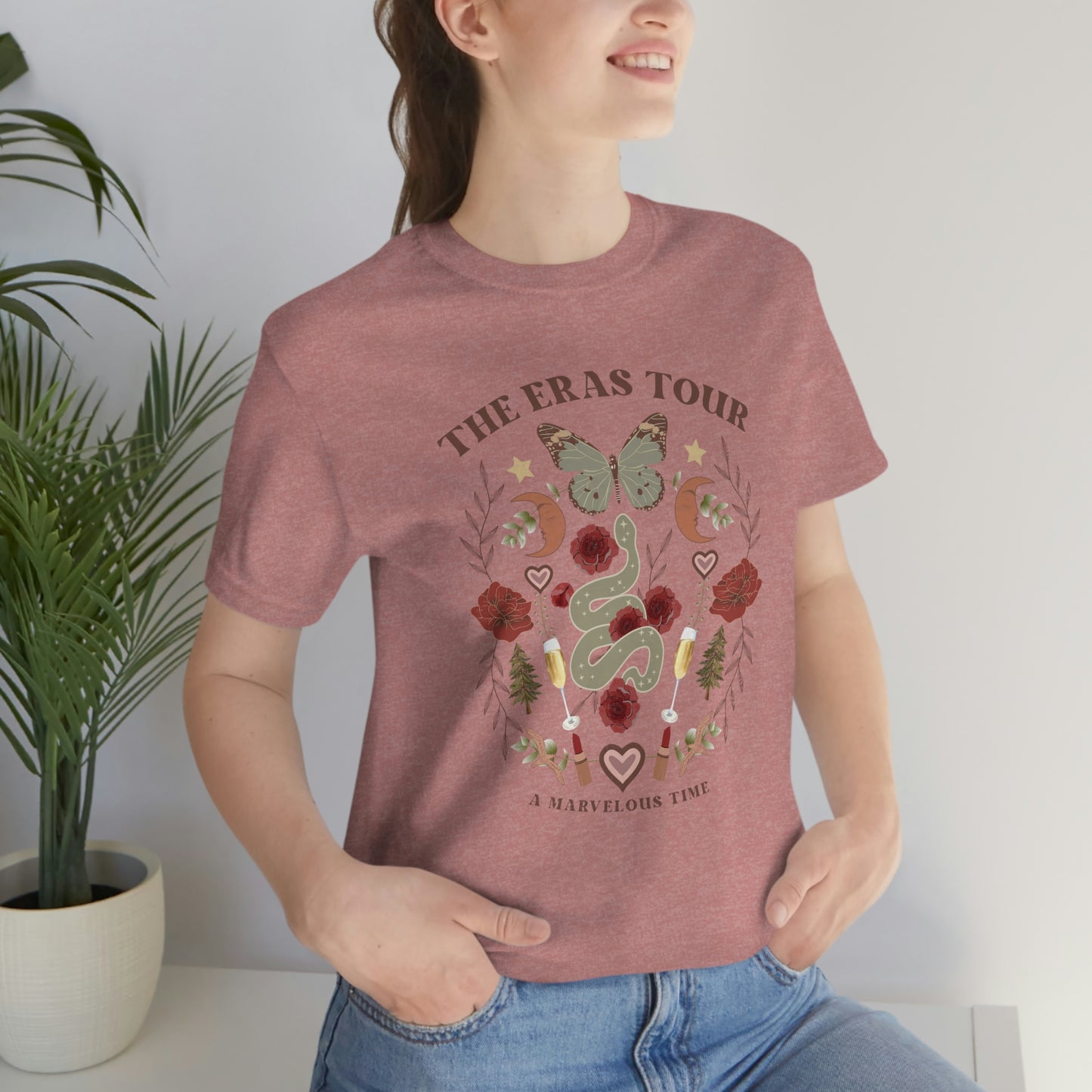 Taylor Swift Eras Tour 1989 Midnights Bella Canvas Unisex Jersey Short Sleeve Tee