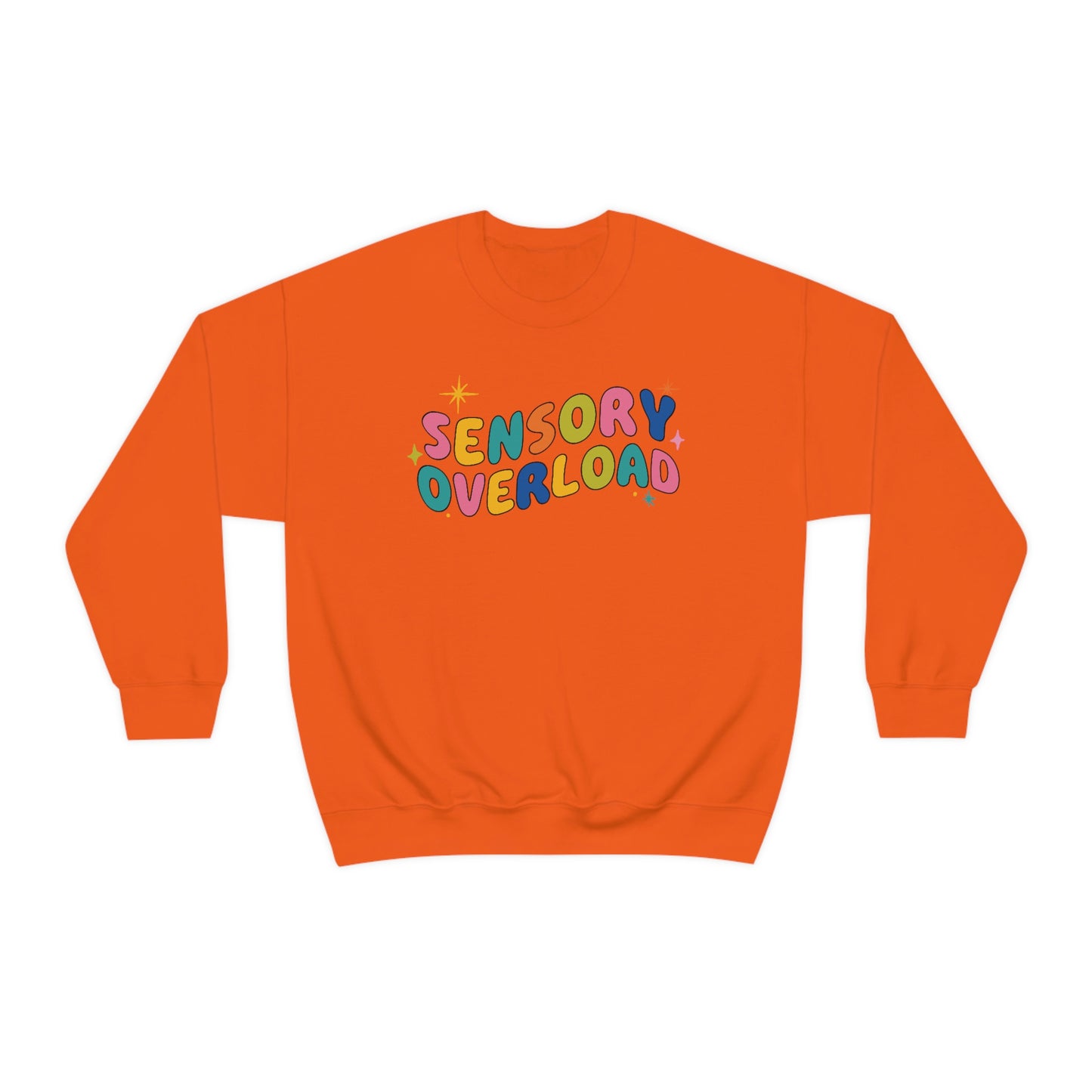 "Sensory Overload" Unisex Heavy Blend™ Crewneck Sweatshirt