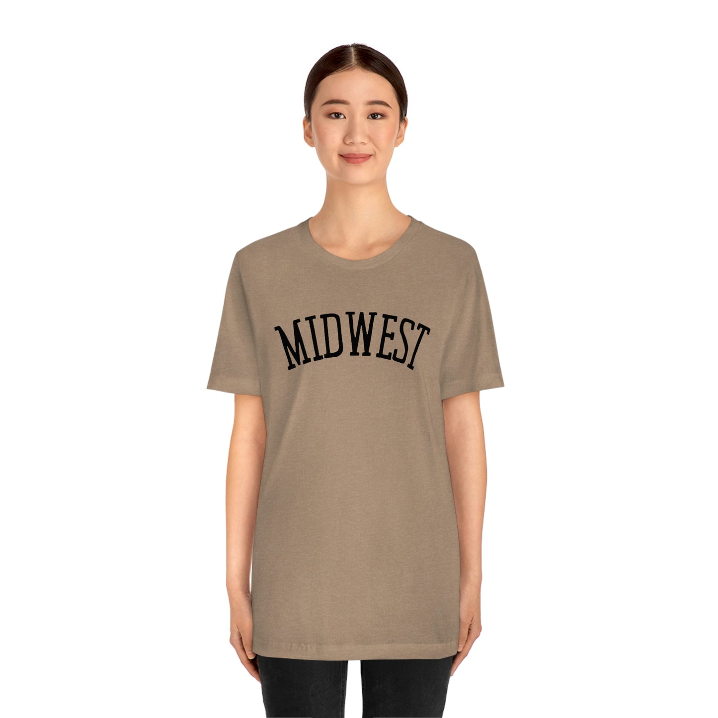 "Midwest" Unisex Jersey Short Sleeve Tee