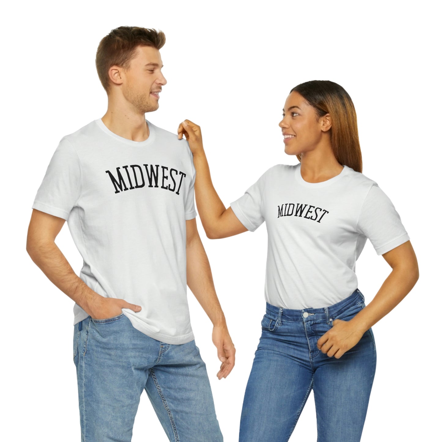 "Midwest" Unisex Jersey Short Sleeve Tee