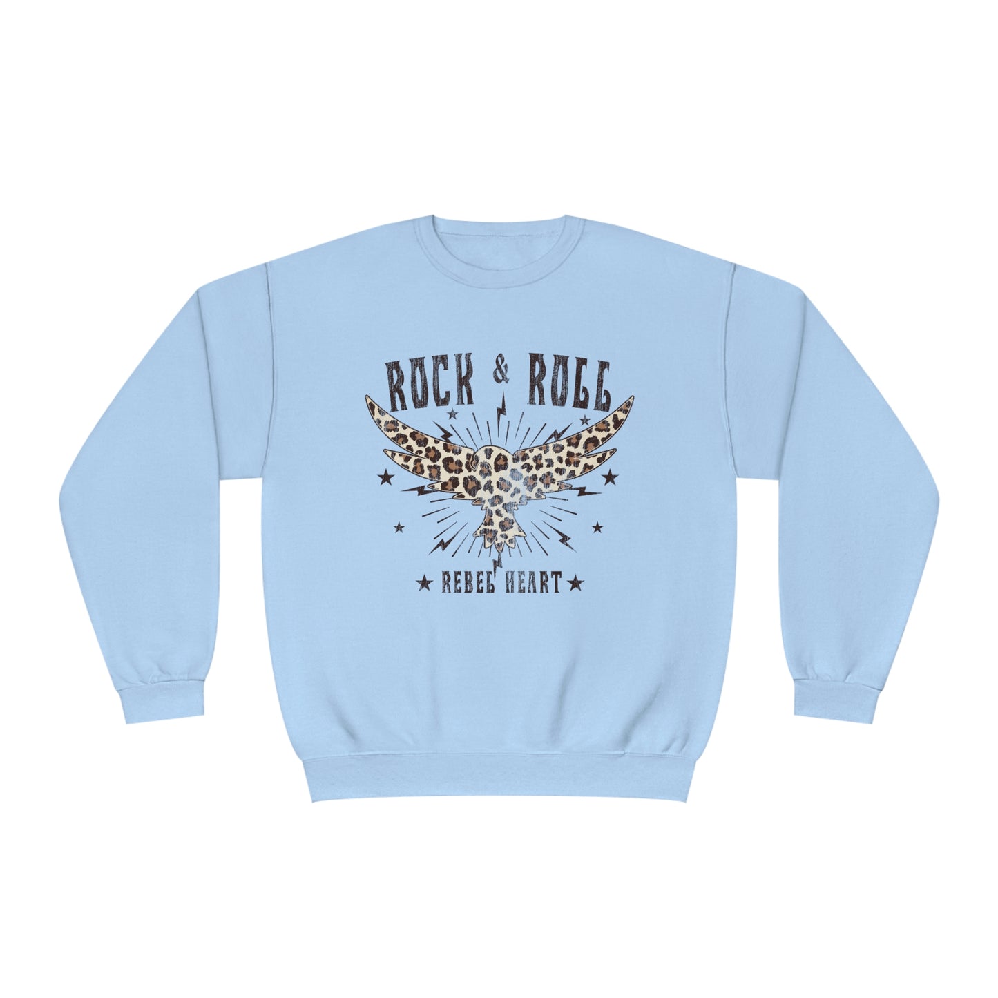 "Rock & Roll" Unisex NuBlend® Crewneck Sweatshirt
