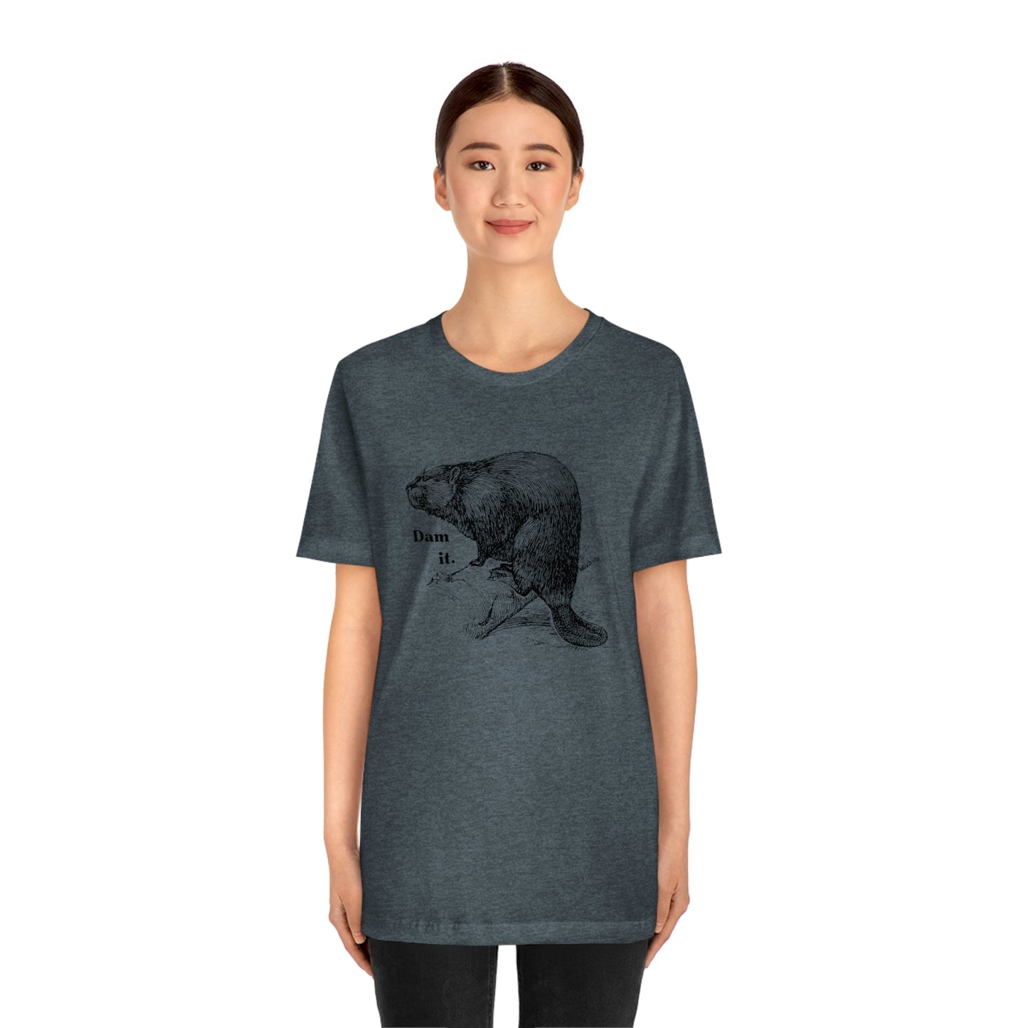 "Dam it" Bella Canvas Graphic Short Sleeve Tee