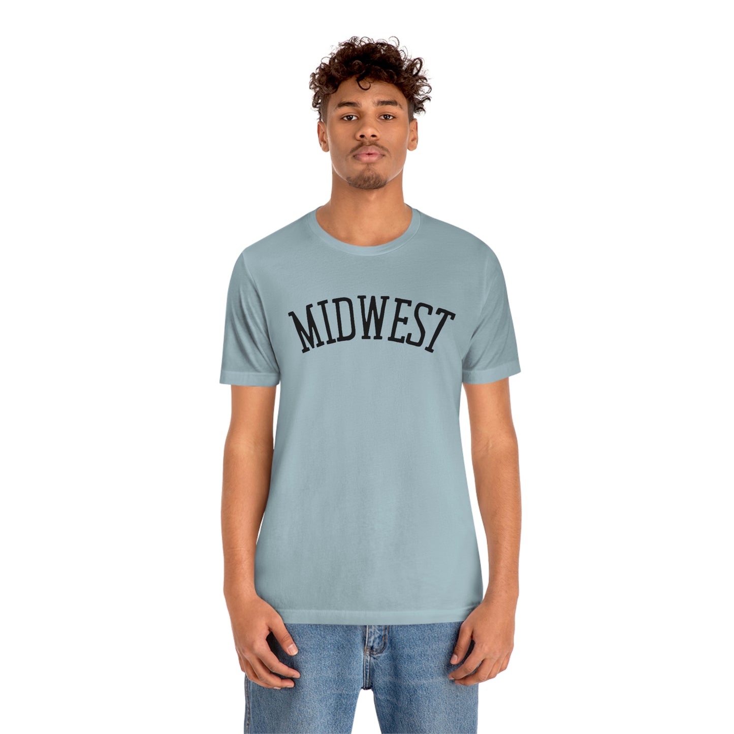 "Midwest" Unisex Jersey Short Sleeve Tee