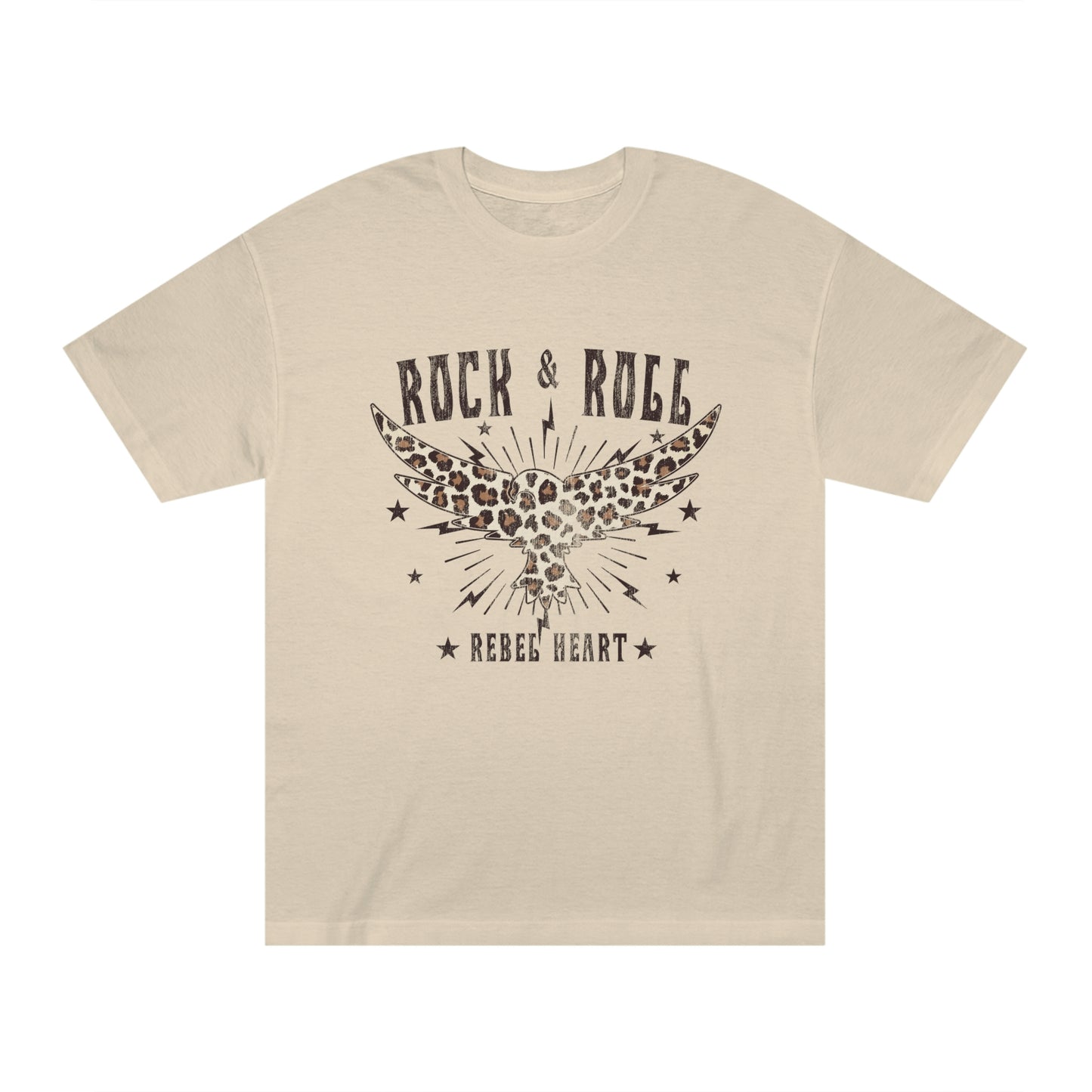 "Rock & Roll" Oversized tee, Unisex Classic Tee