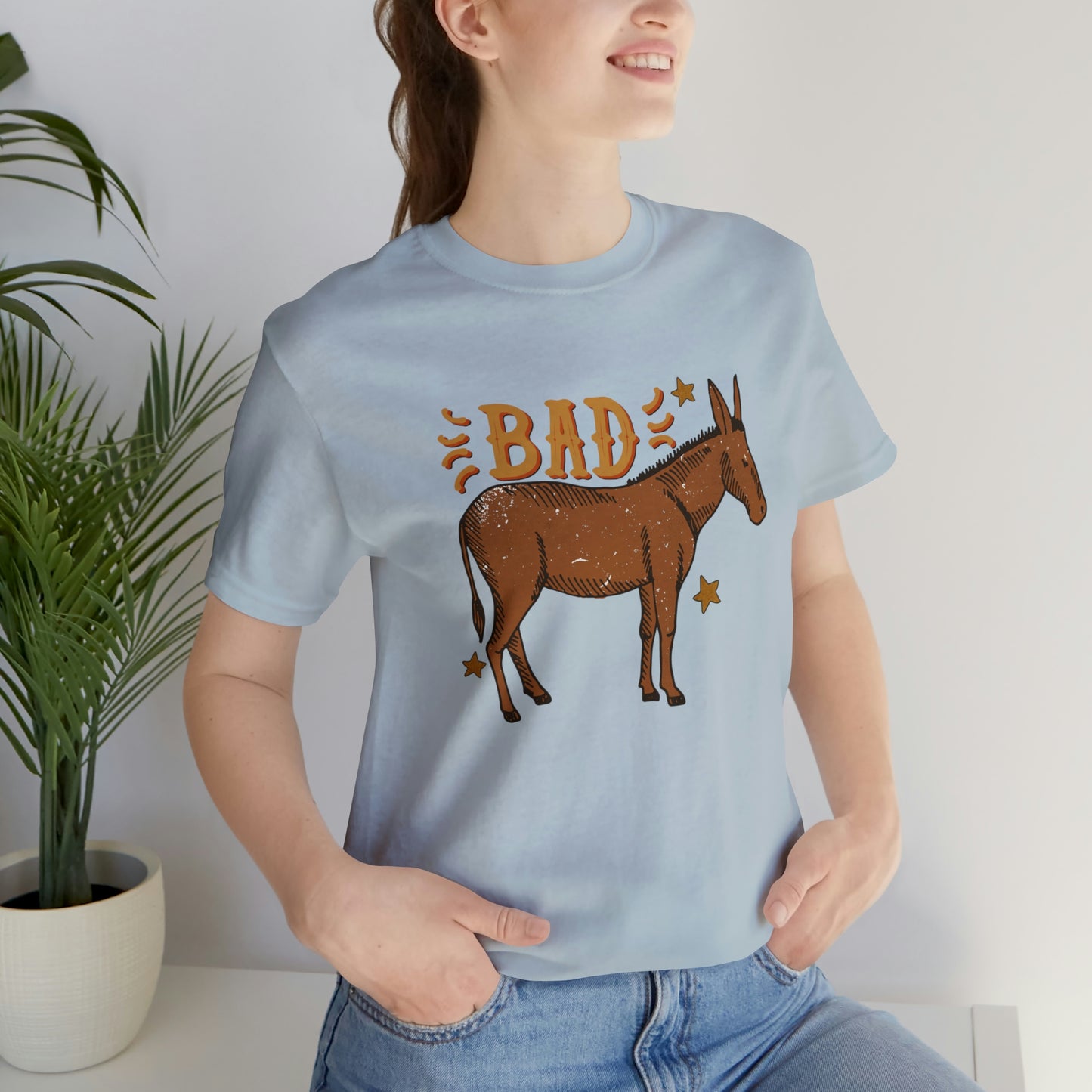 "Bad Ass" Bella Canvas Short Sleeve Tee